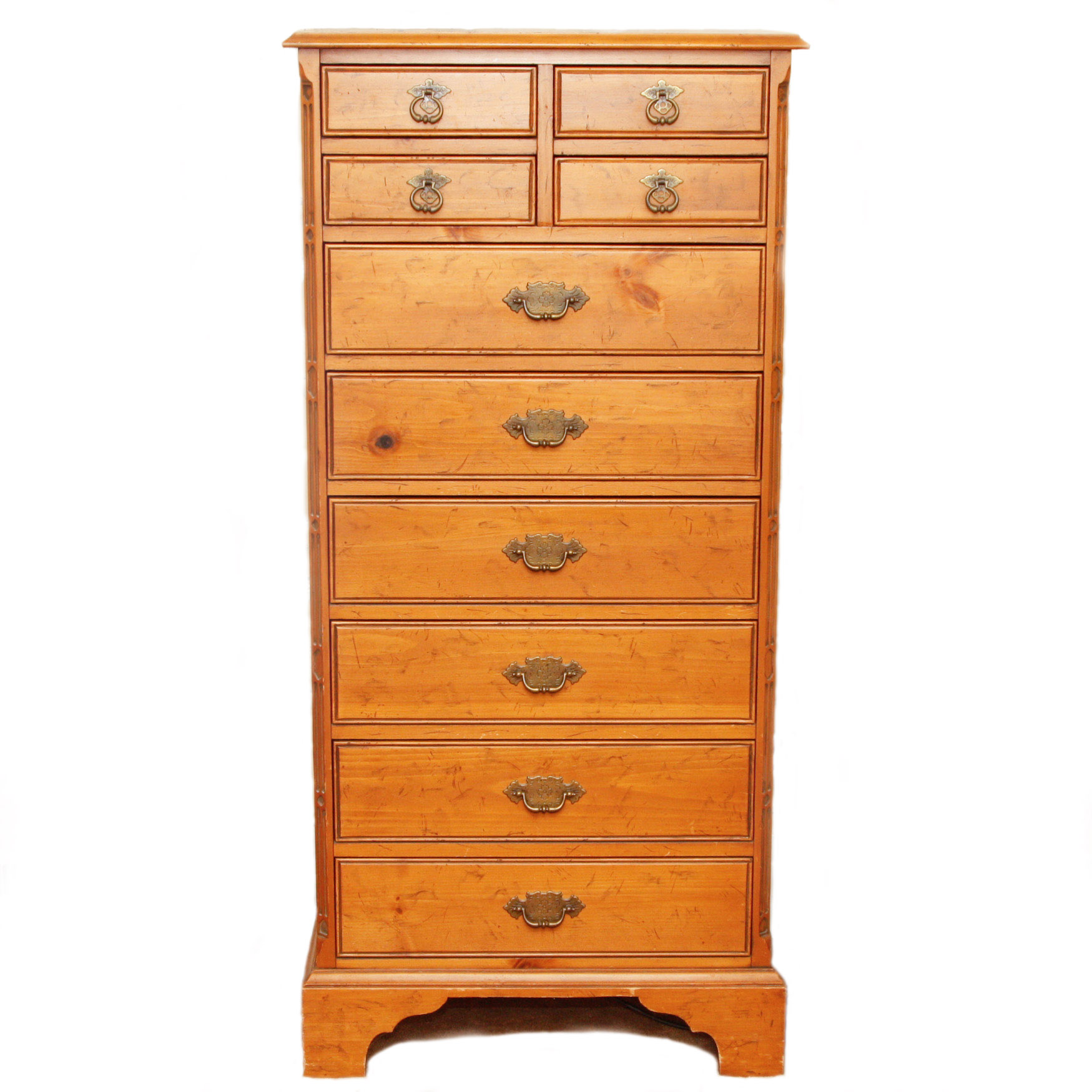 Vintage Ten-Drawer Lingerie Chest by Davis Cabinet Company