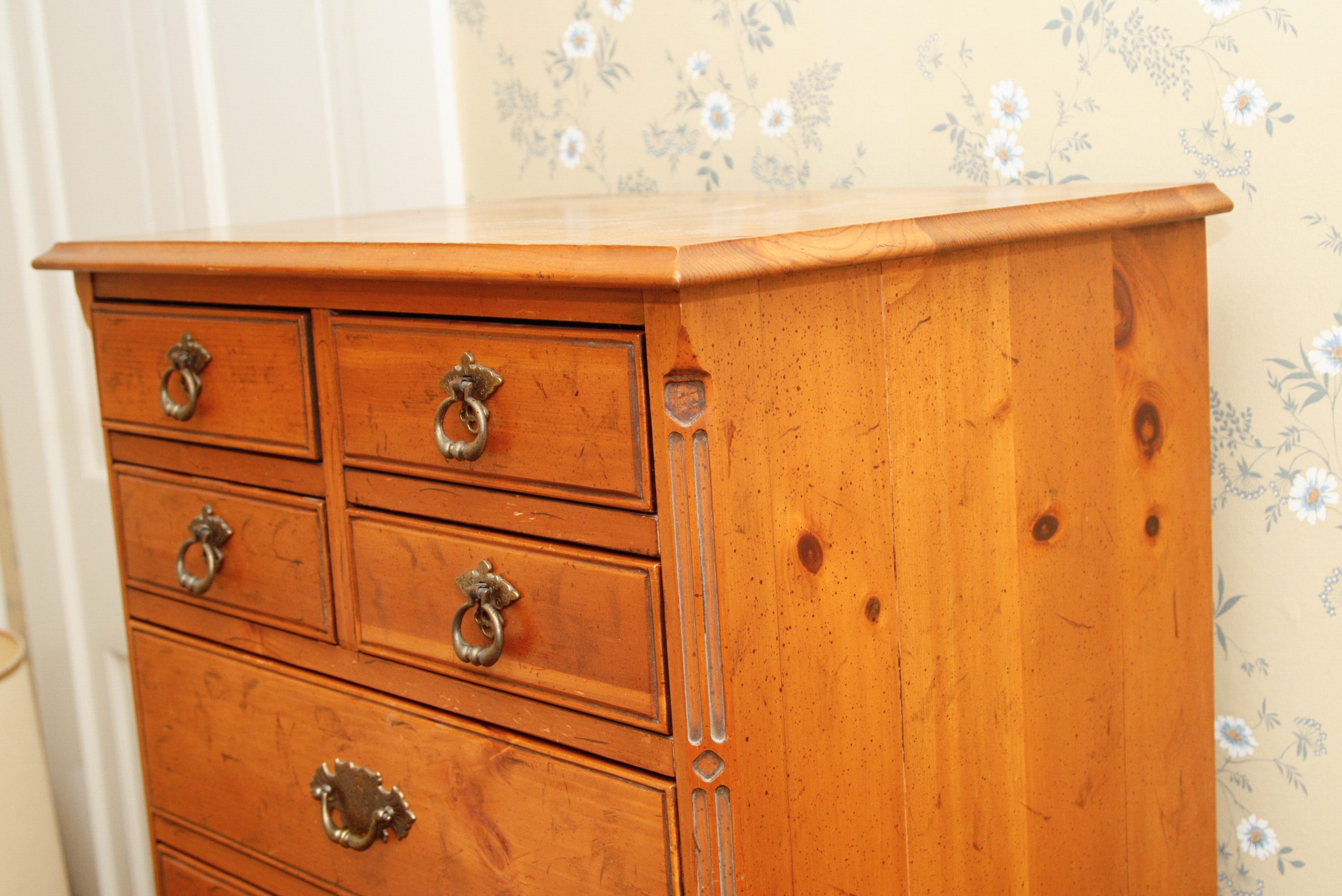 Vintage Ten-Drawer Lingerie Chest by Davis Cabinet Company