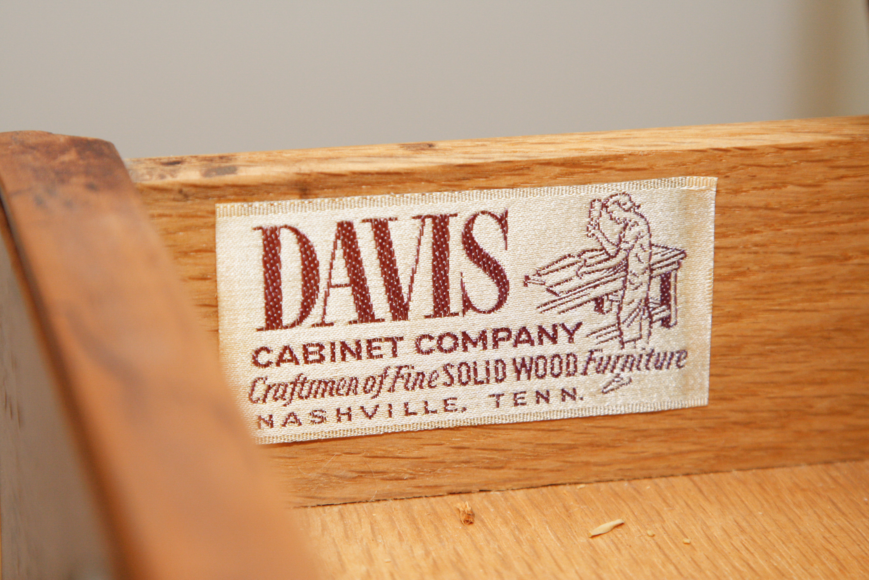 Vintage Ten-Drawer Lingerie Chest by Davis Cabinet Company