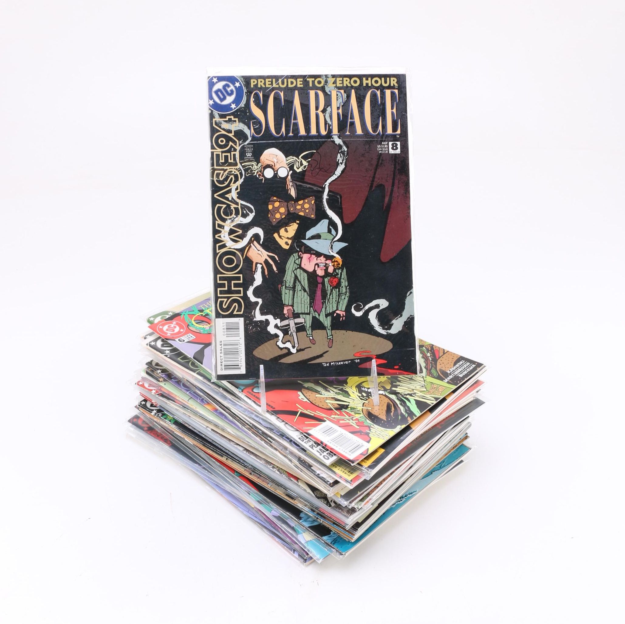 Modern Age DC Villains Comics Including "Spectre", "Joker" and "Swamp Thing"