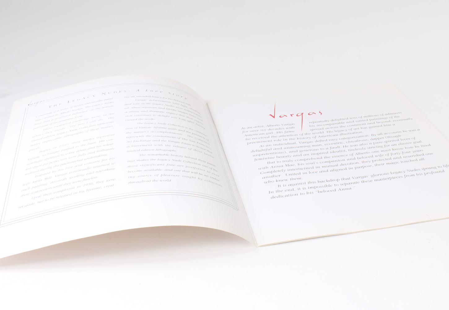 1993 Vargas "The Legacy Nudes" from the Vargas Estate Collection