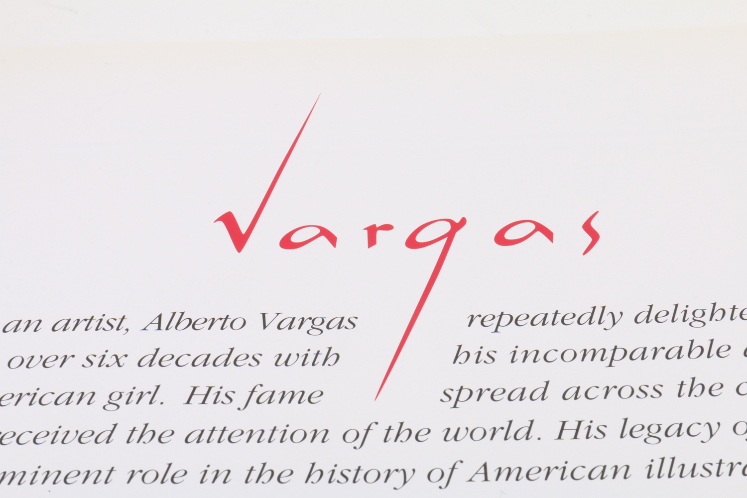 1993 Vargas "The Legacy Nudes" from the Vargas Estate Collection