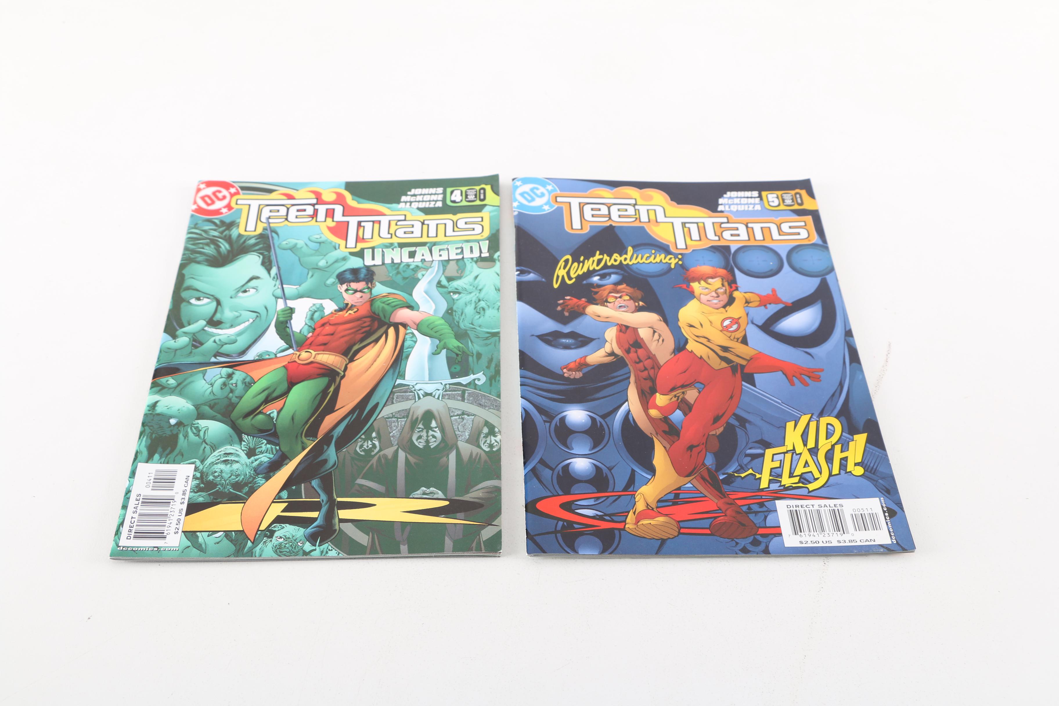 Modern Age DC Comic Books Including Teen Titans