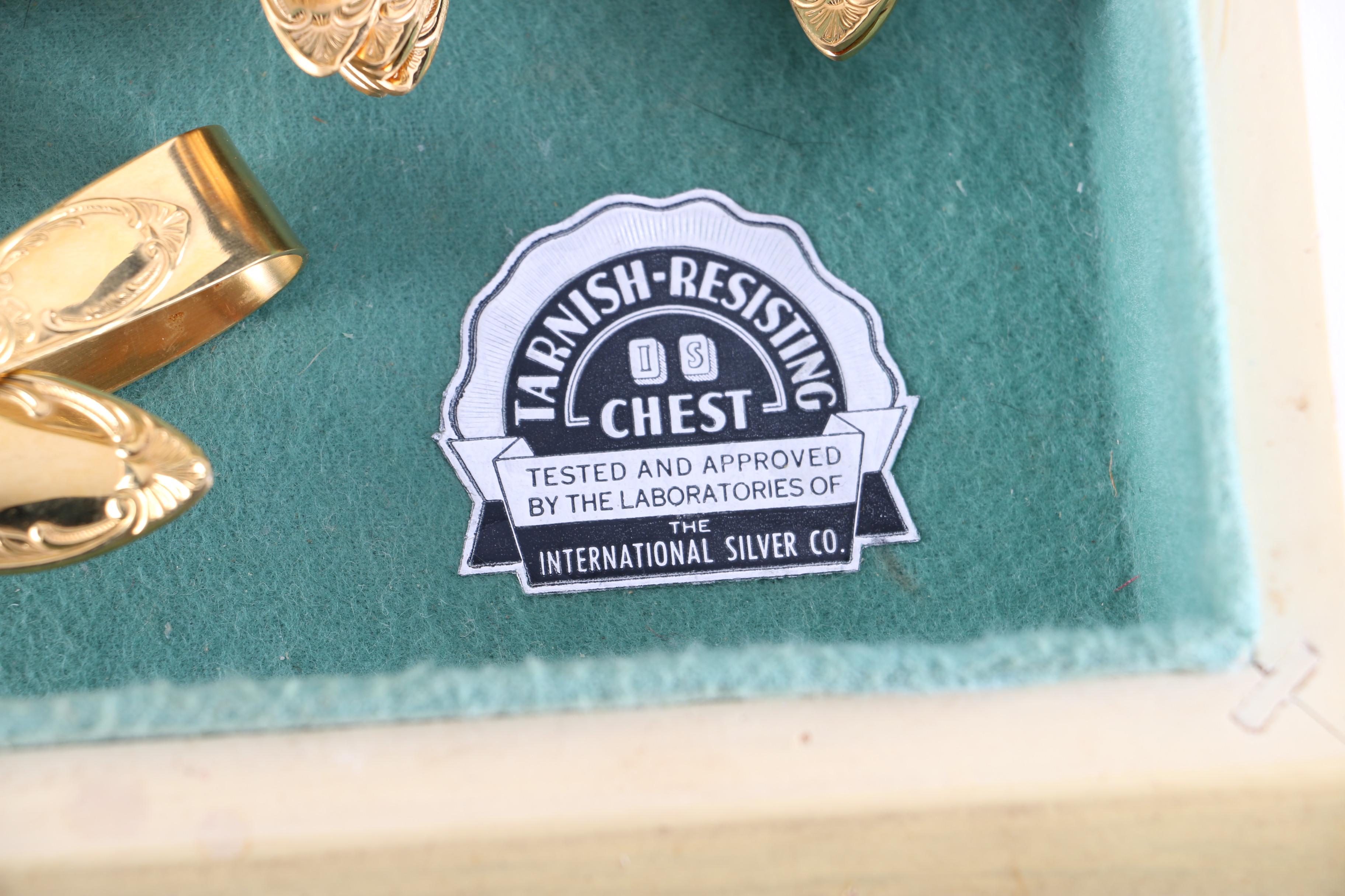 Kuppels Solingen 23/24K Gold Plated Flatware Set