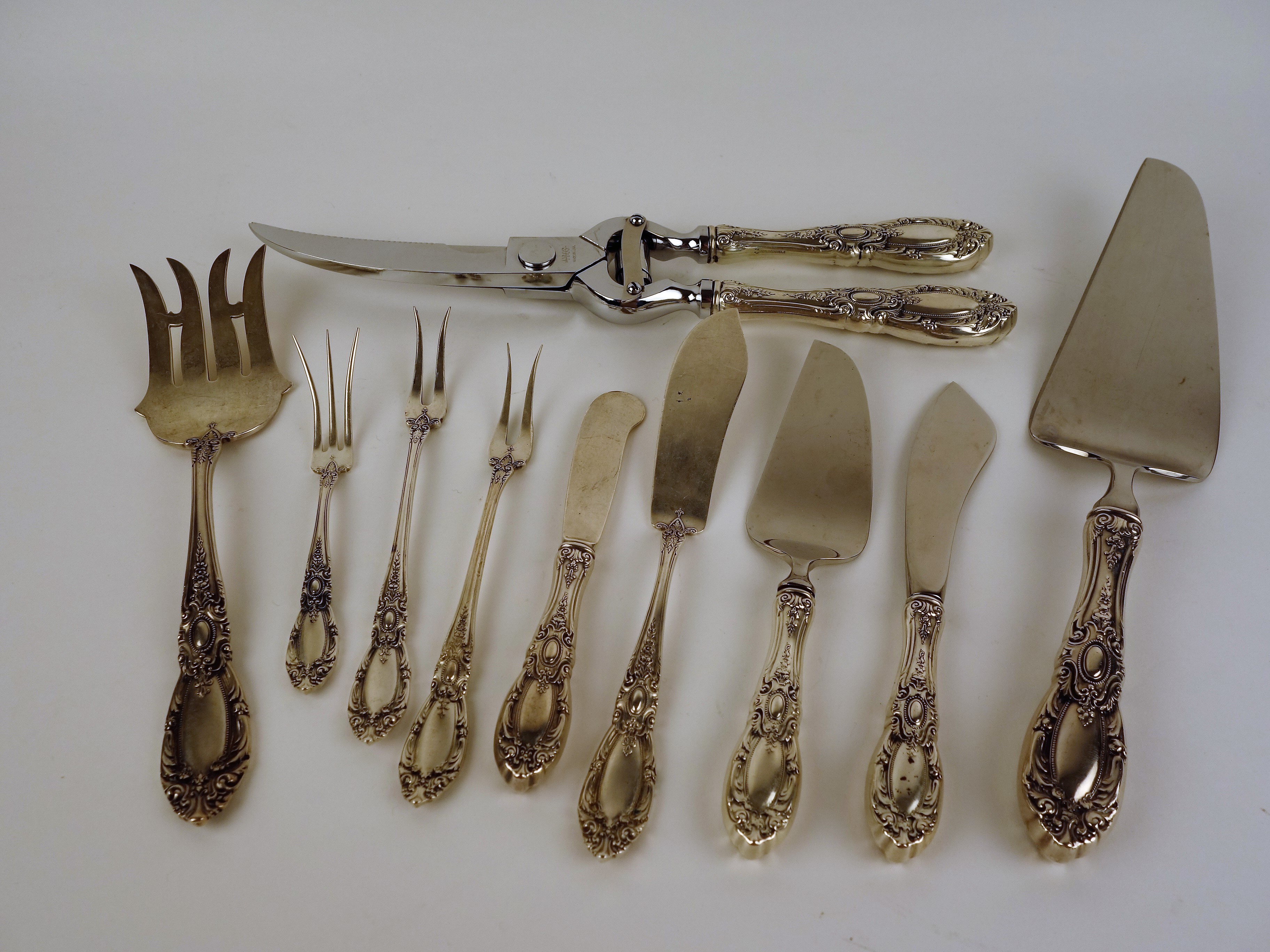 193-Piece Towle "King Richard" Sterling Flatware Collection