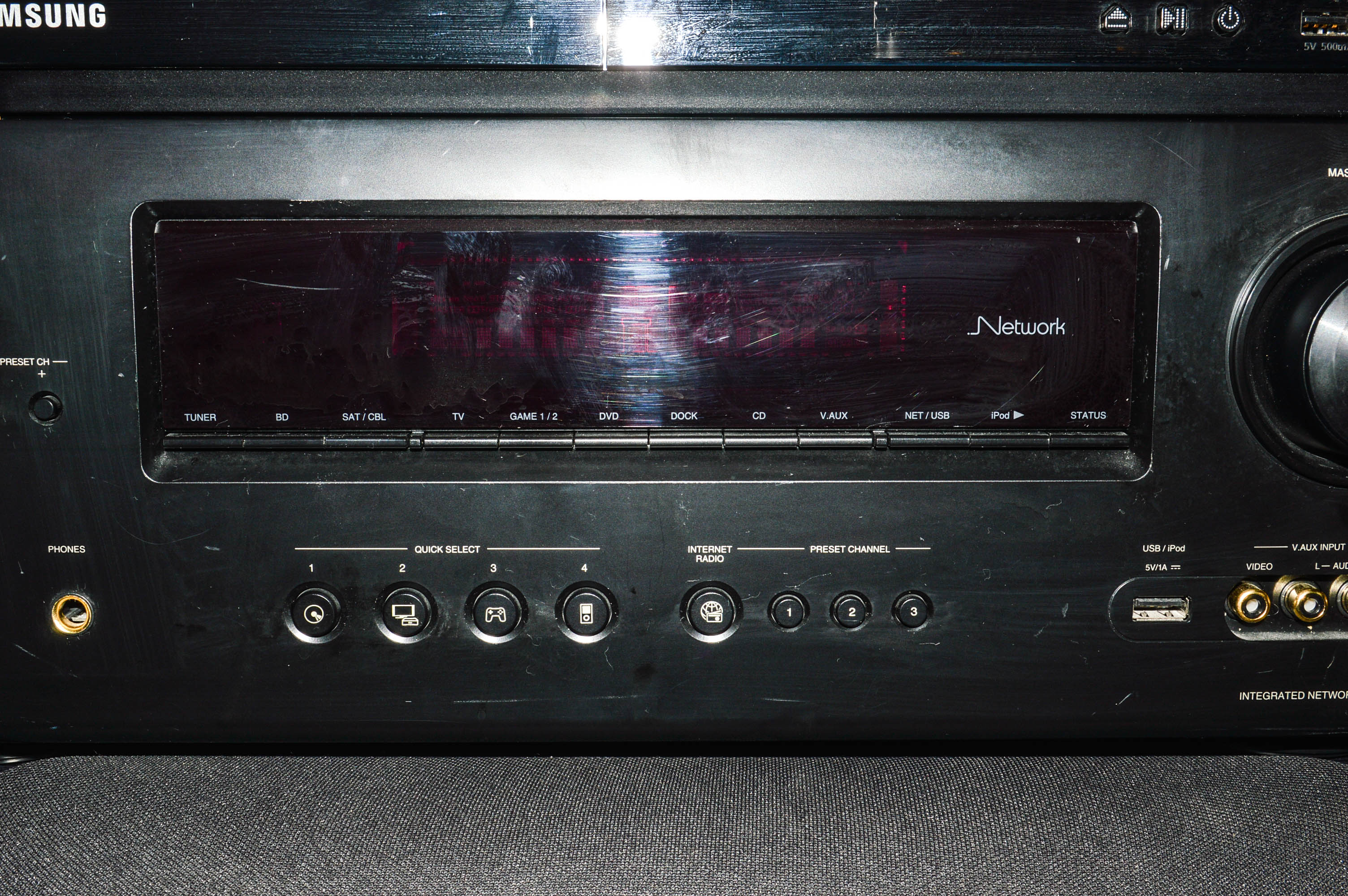 Denon, Samsung and Infinity Home Theater Components