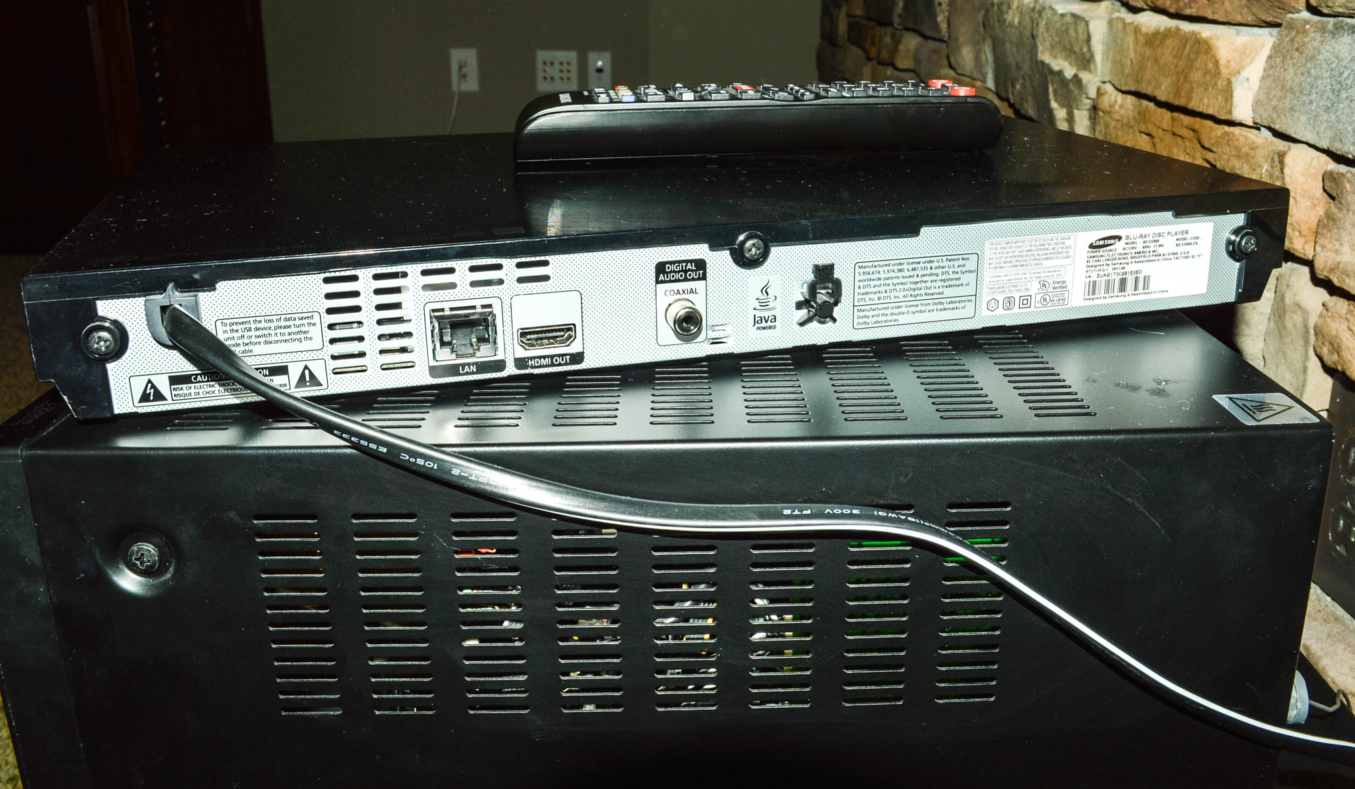 Denon, Samsung and Infinity Home Theater Components