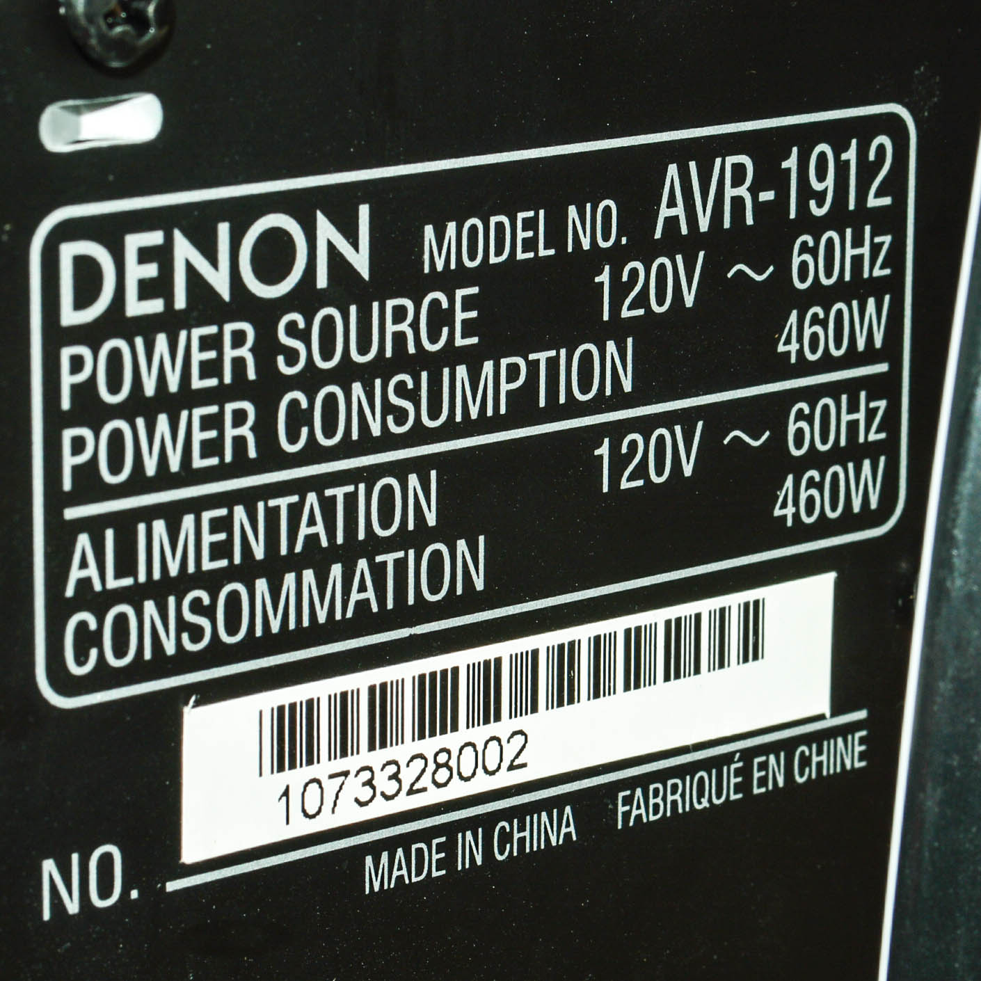 Denon, Samsung and Infinity Home Theater Components