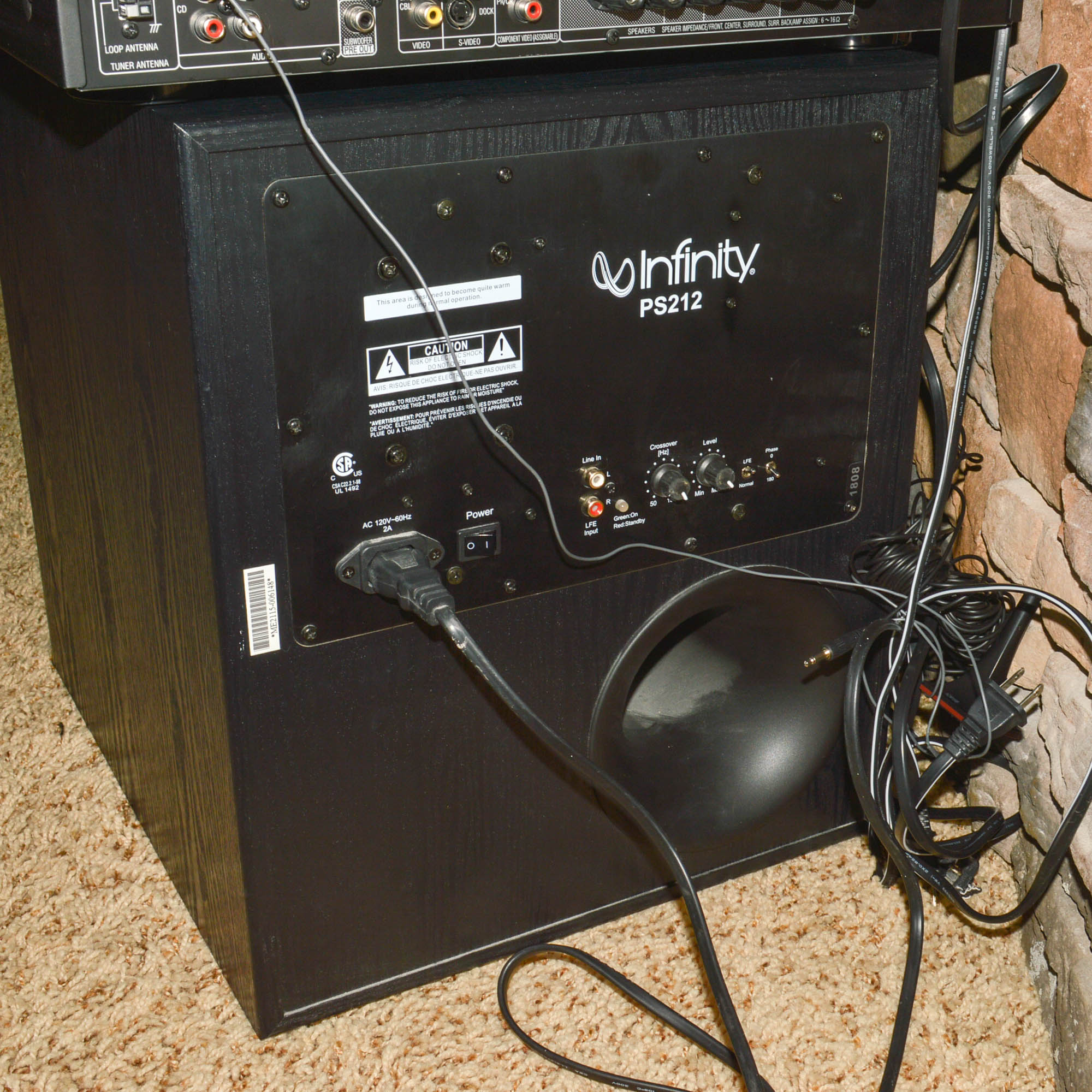 Denon, Samsung and Infinity Home Theater Components