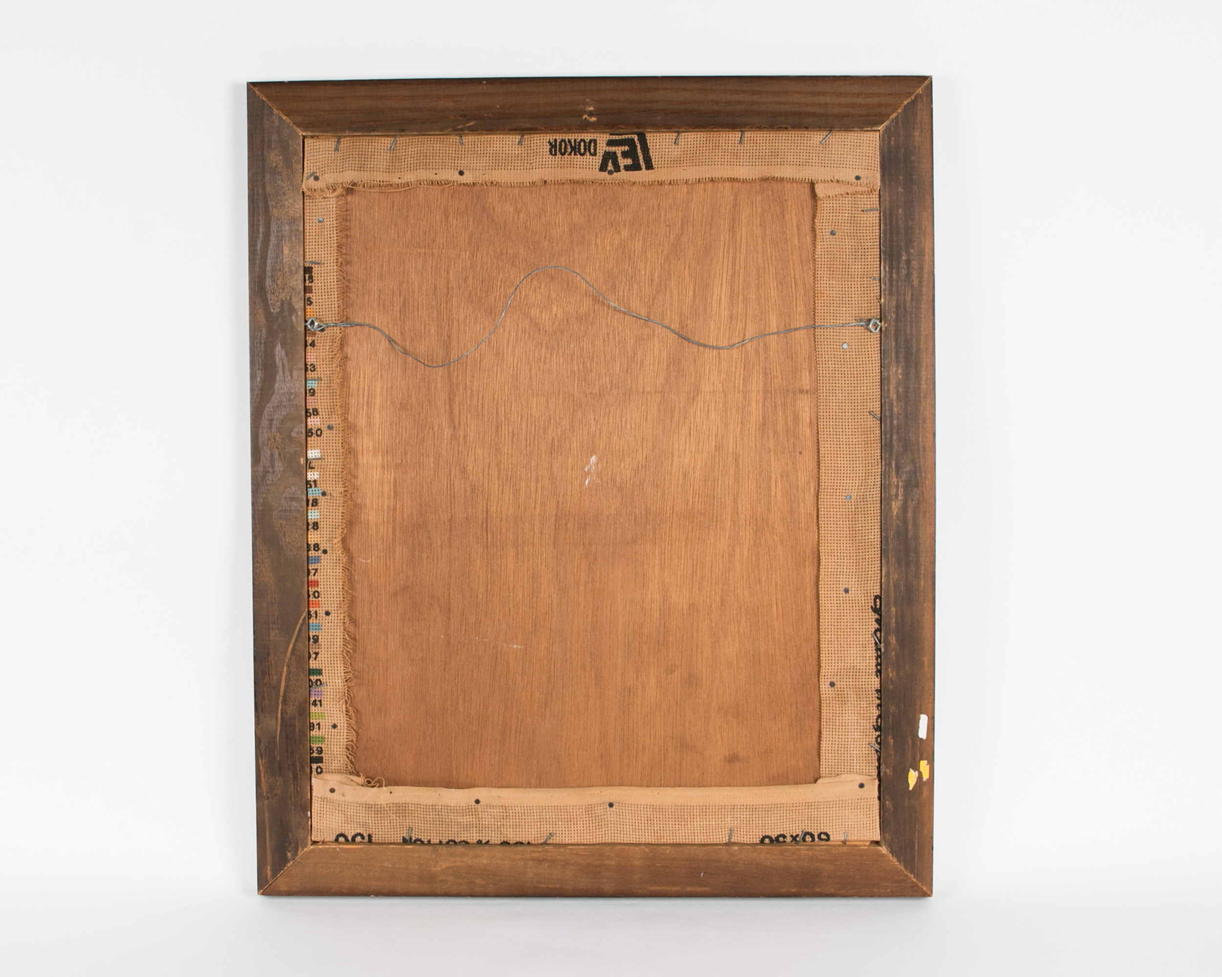 Needlepoint Portrait of Children