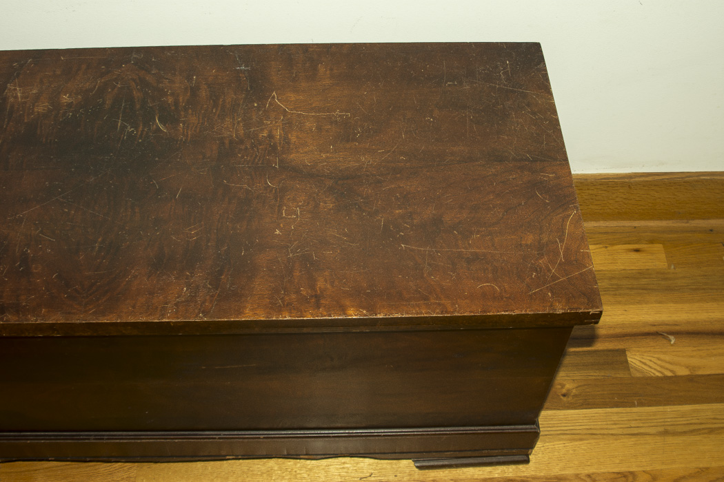 Vintage Lane Cedar- Lined Wood Chest