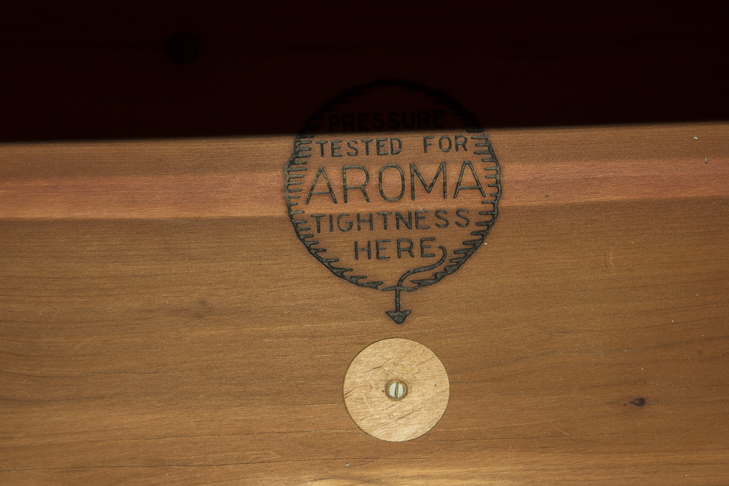 Vintage Lane Cedar- Lined Wood Chest