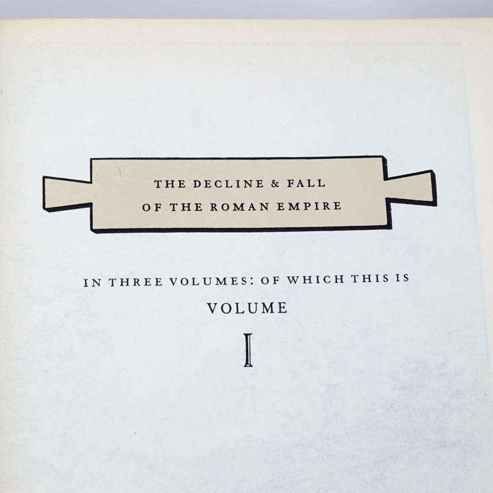 Gibbon's "The Decline and Fall of the Roman Empire" Collection