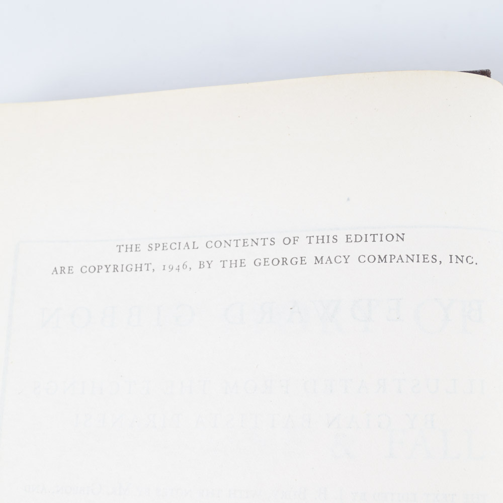 Gibbon's "The Decline and Fall of the Roman Empire" Collection