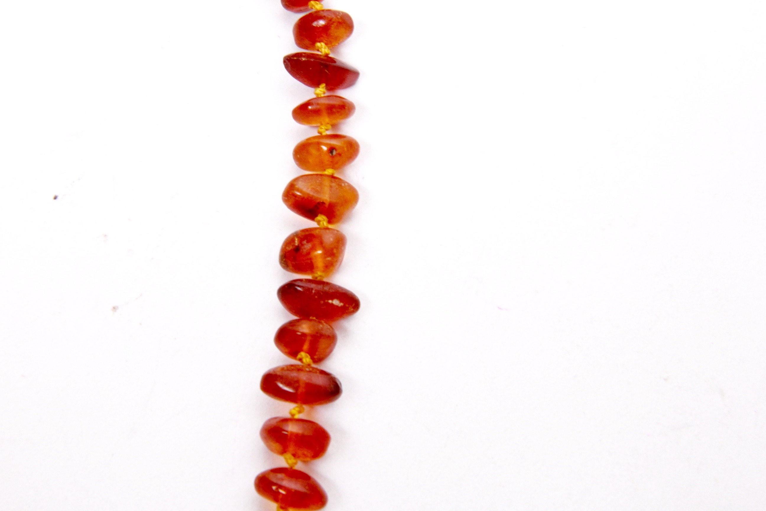 Amber Beaded Necklace