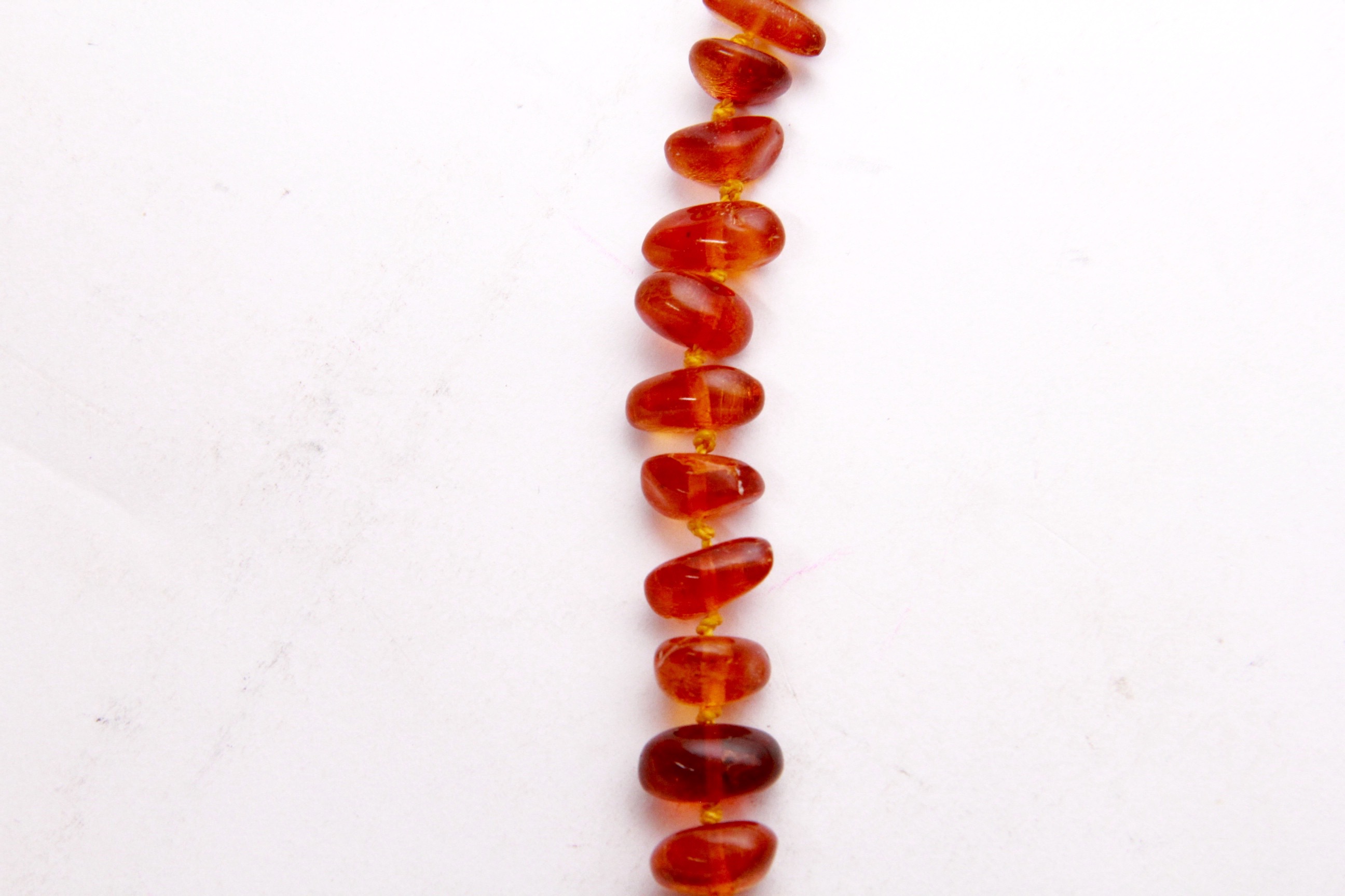 Amber Beaded Necklace