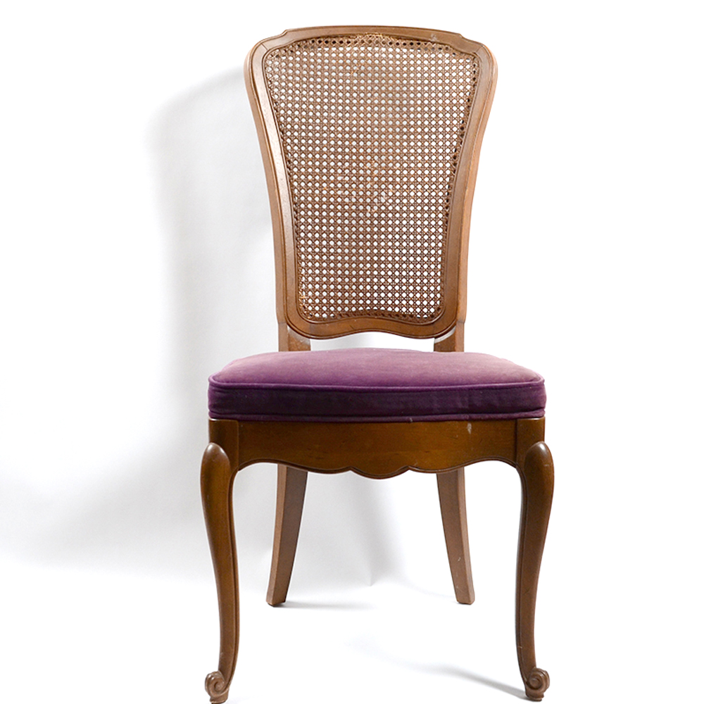 Vintage Provincial Louis XV Style Dining Chairs