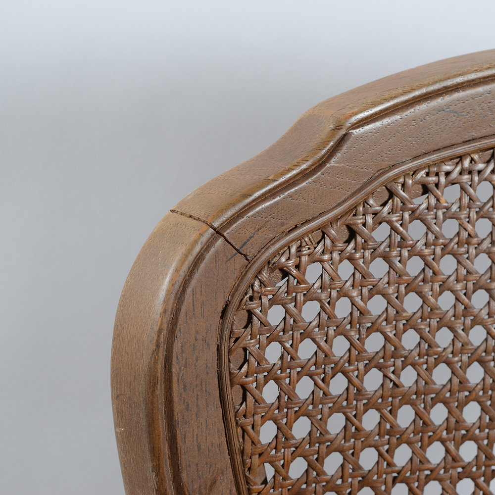 Vintage Provincial Louis XV Style Dining Chairs