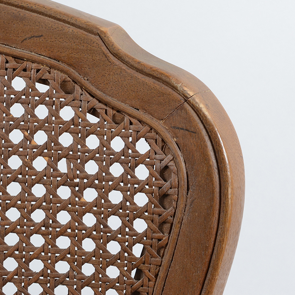 Vintage Provincial Louis XV Style Dining Chairs