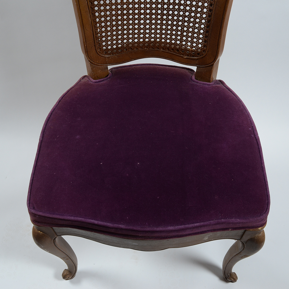 Vintage Provincial Louis XV Style Dining Chairs