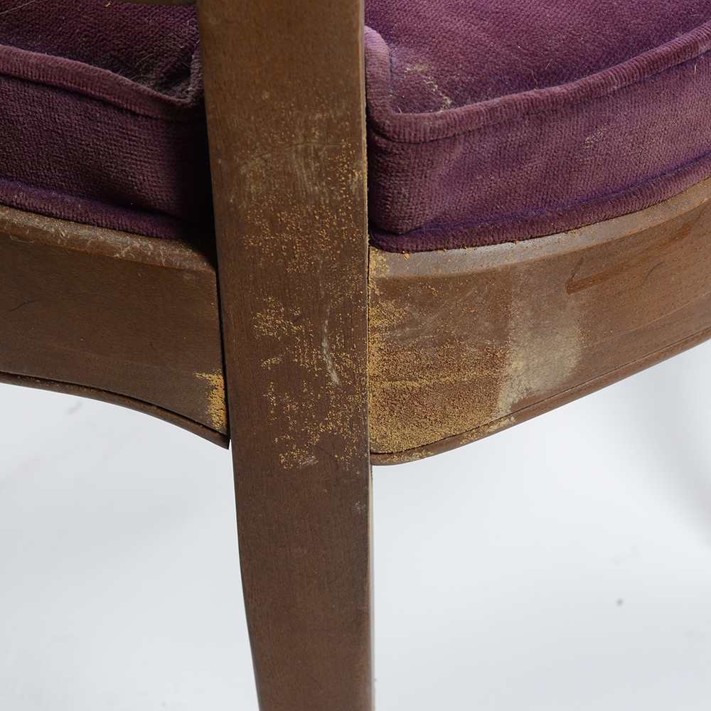 Vintage Provincial Louis XV Style Dining Chairs