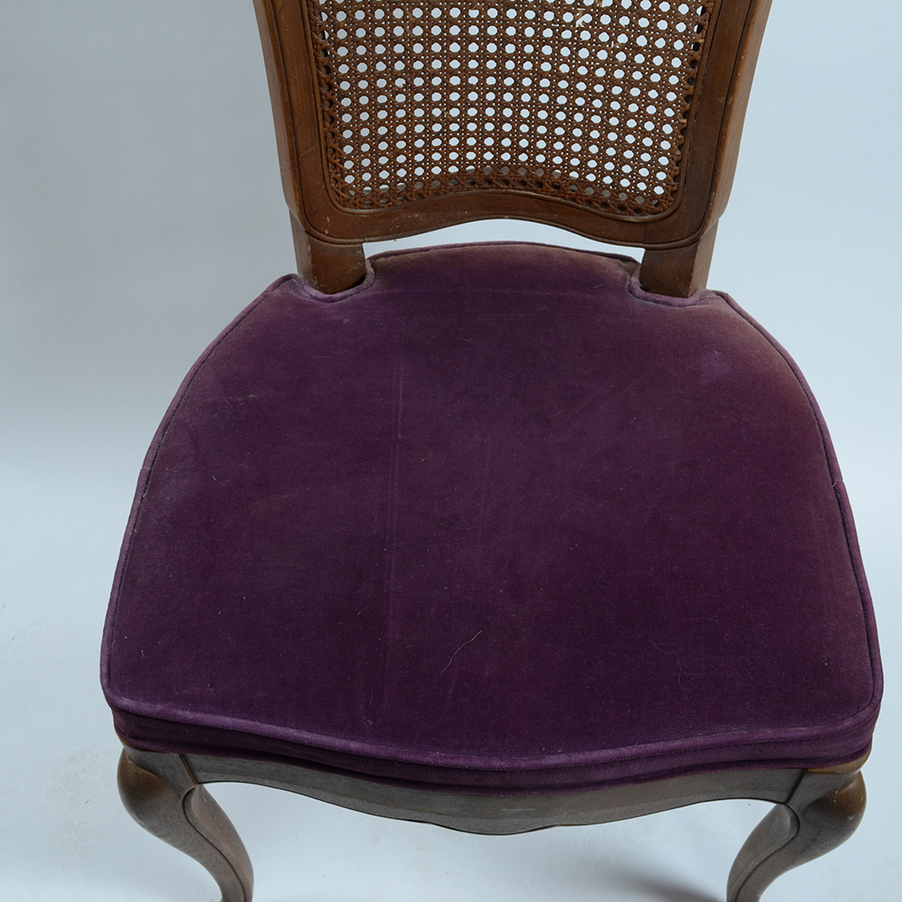 Vintage Provincial Louis XV Style Dining Chairs