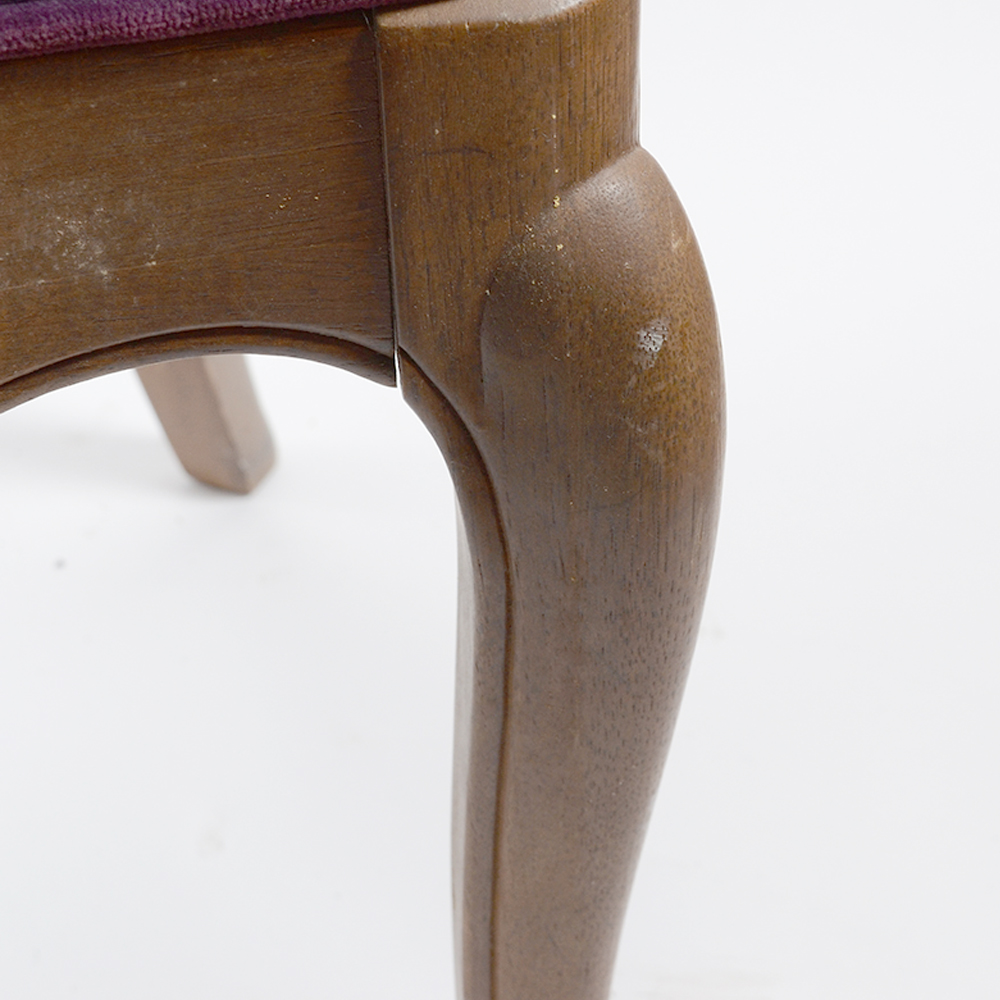 Vintage Provincial Louis XV Style Dining Chairs