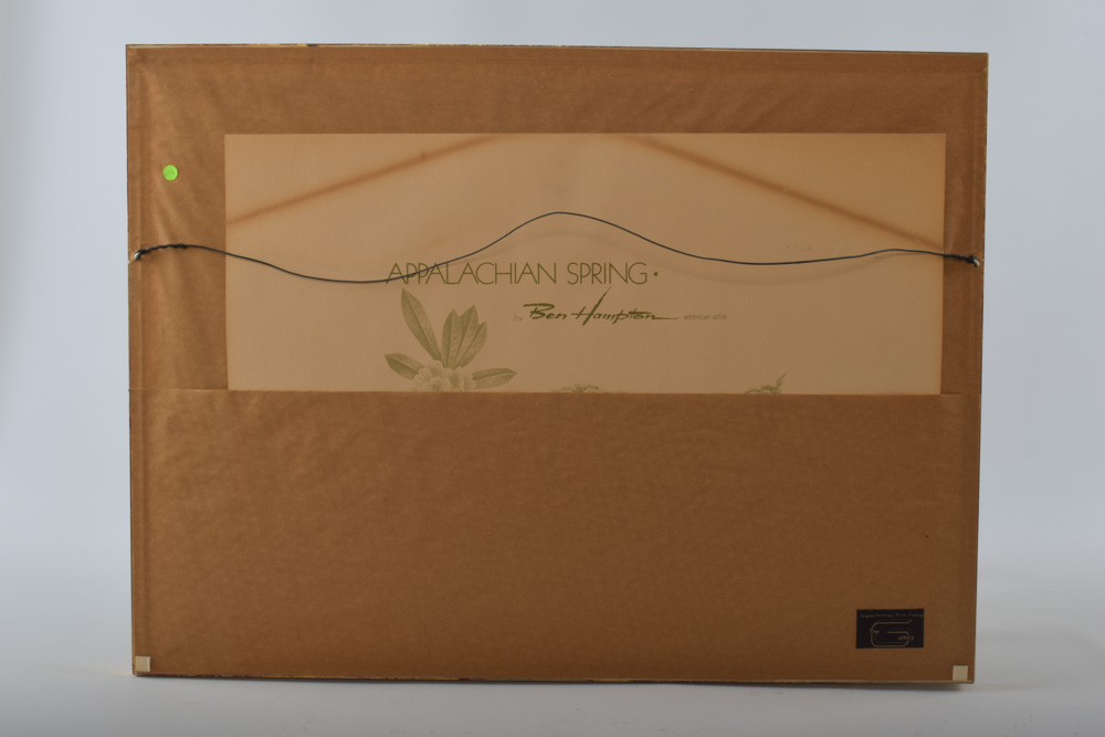 Ben Hampton Artist Proof Offset Lithograph "Appalachian Spring"