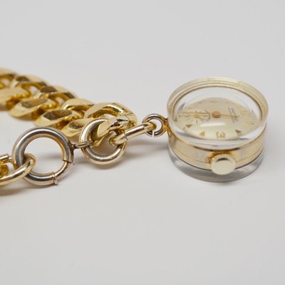 Vintage Sheffield Watch Charm and Women's Bracelet