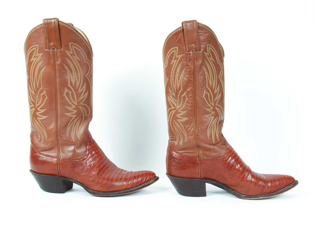 Vintage Justin Cowboy Boots for Billy Martin