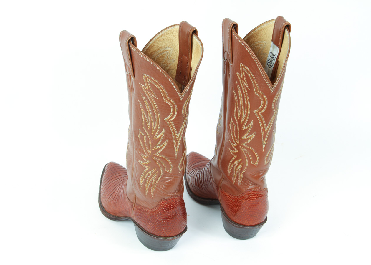 Vintage Justin Cowboy Boots for Billy Martin