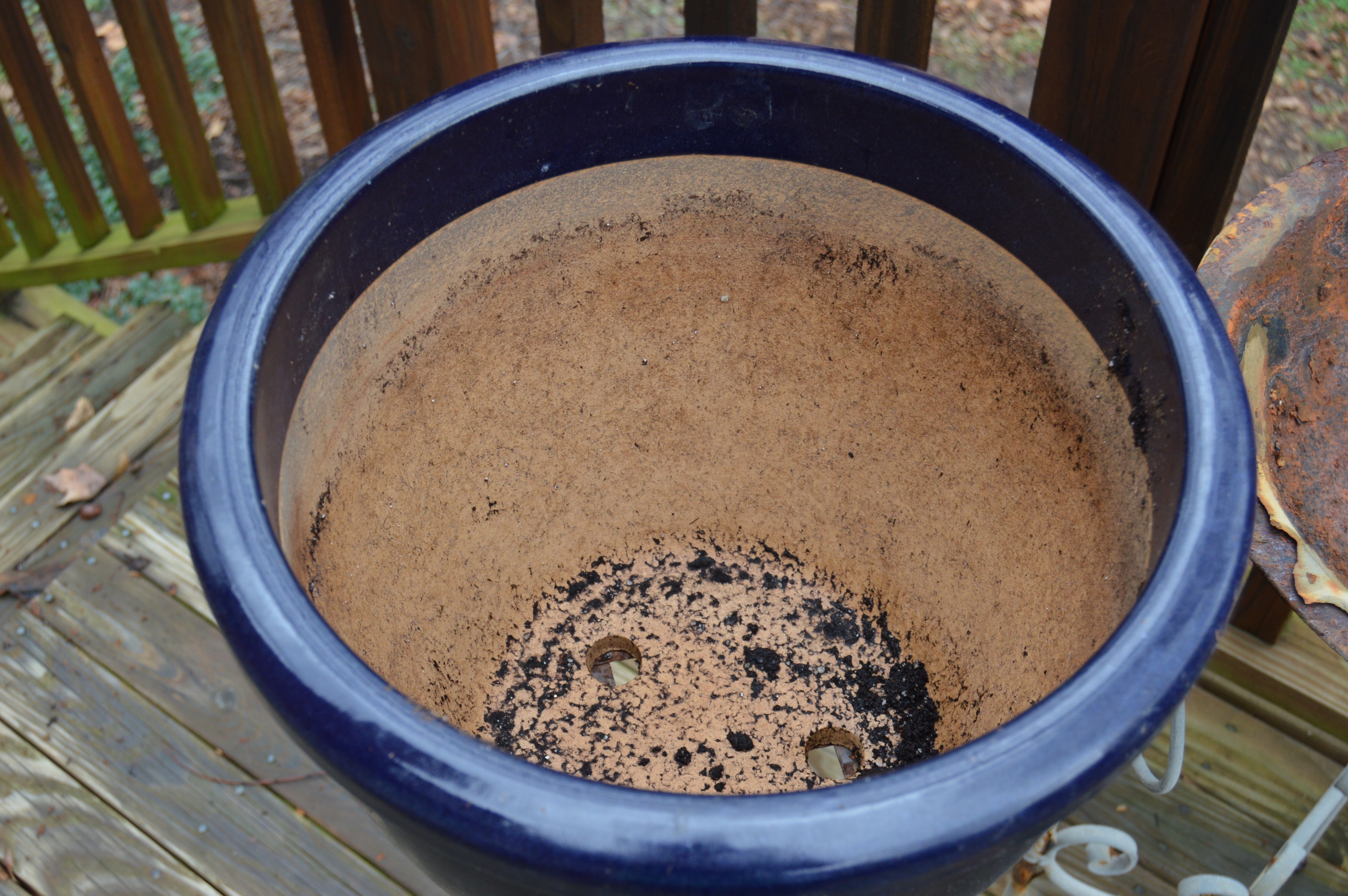 Wrought Iron Outdoor Decor Assortment and Chair