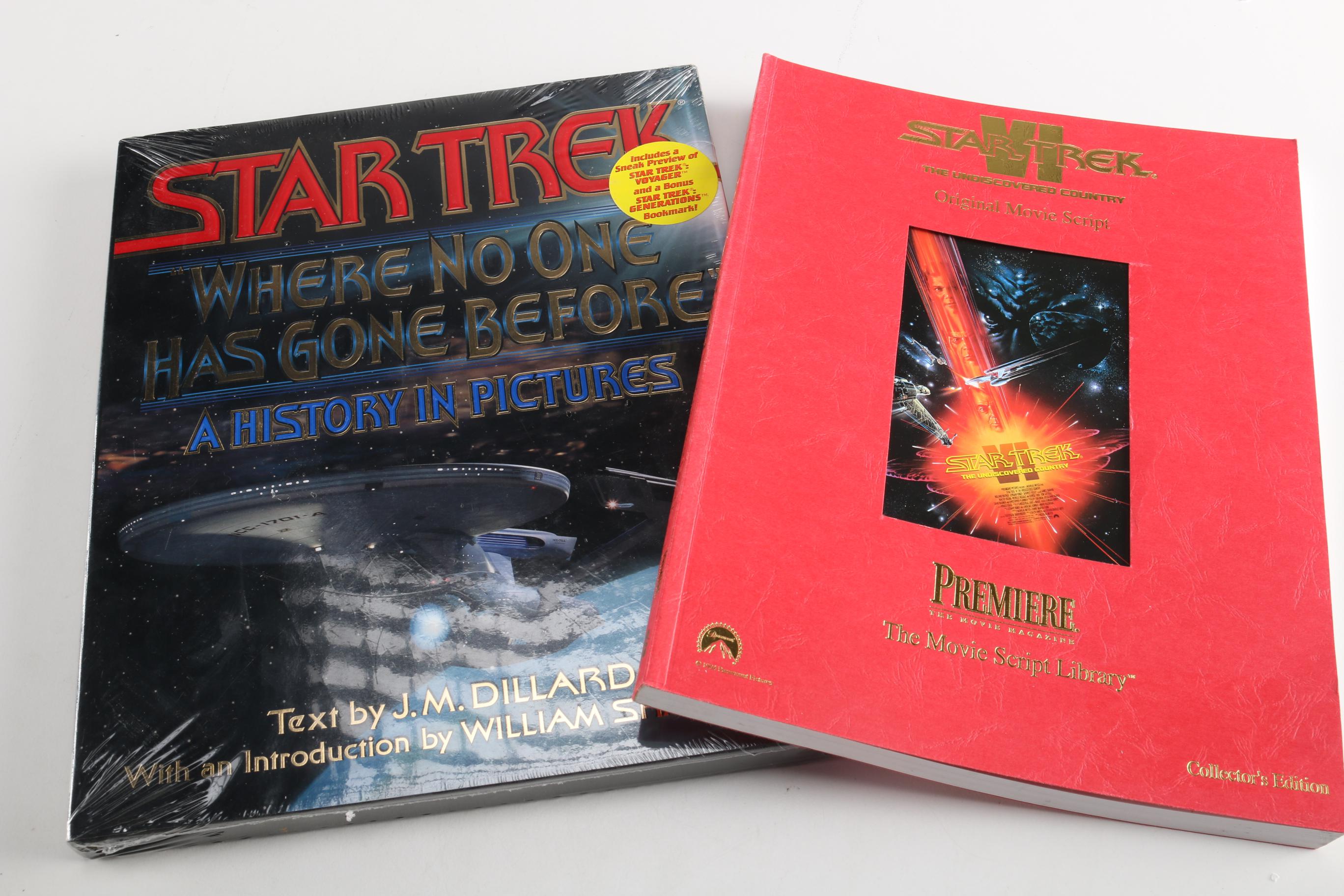 "Star Trek VI" Original Movie Script and "Star Trek" Ephemera