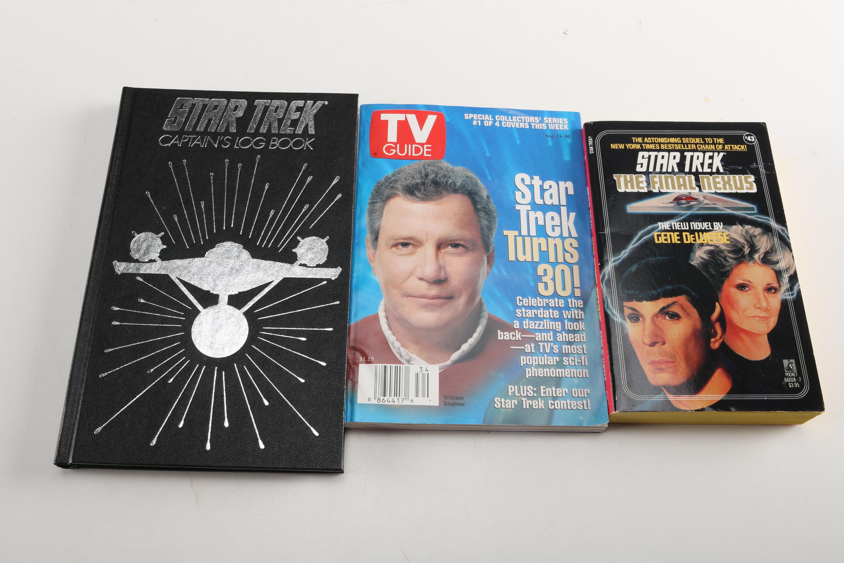 "Star Trek VI" Original Movie Script and "Star Trek" Ephemera