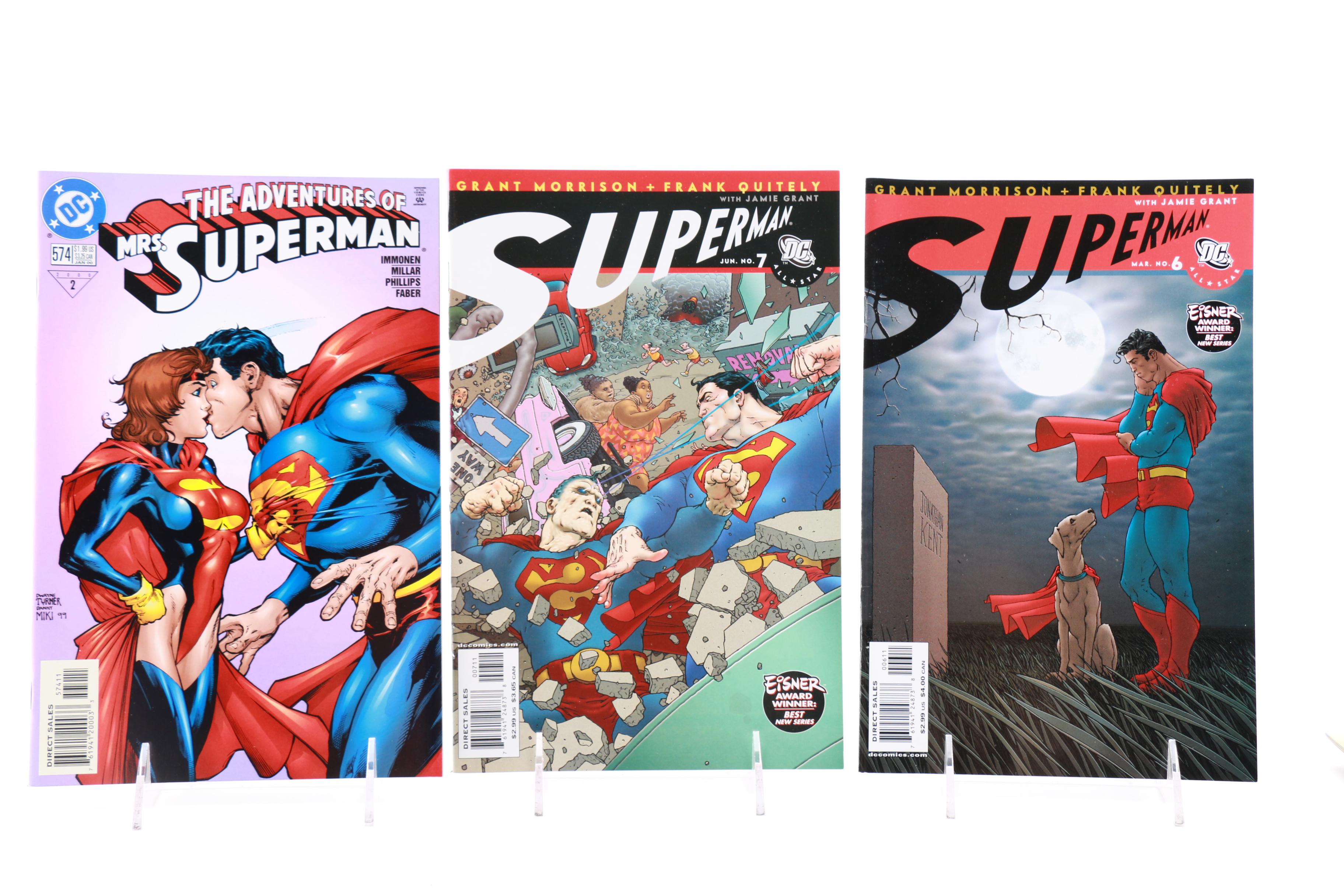 Modern Age DC Superman Comics Featuring "Superman: The Wedding Album"