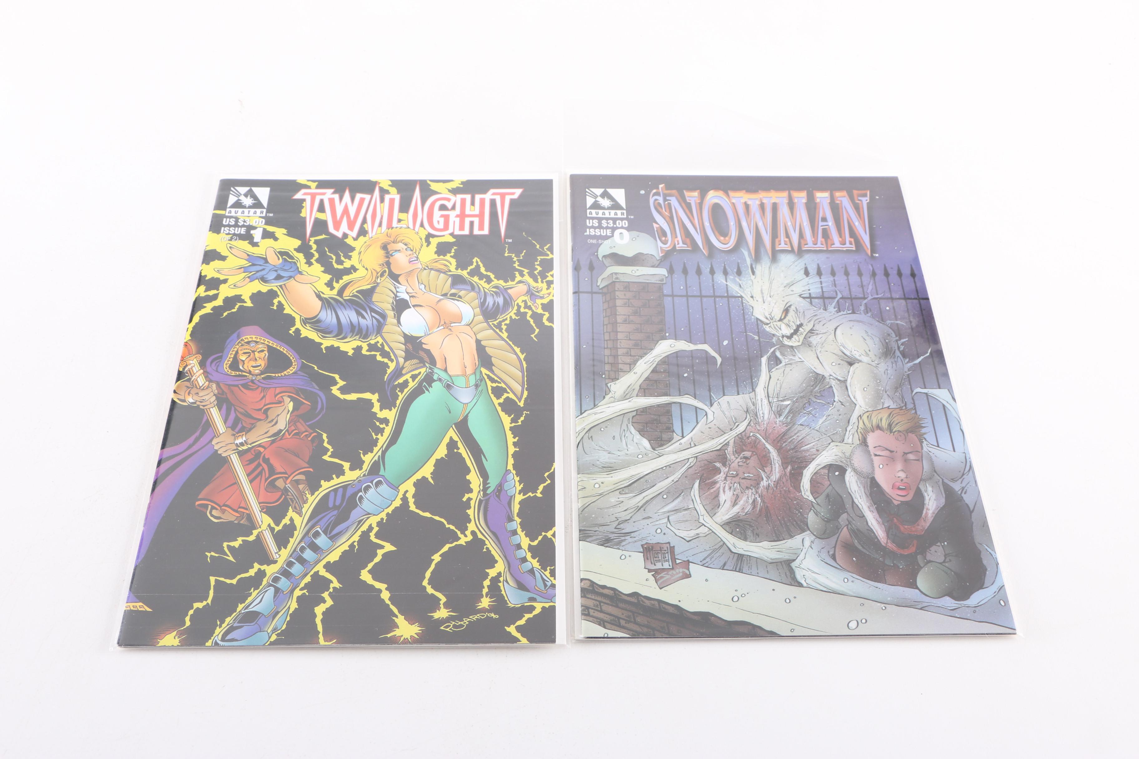 Modern Age Comics Including "Sachs and Violens" and "War Dancer"