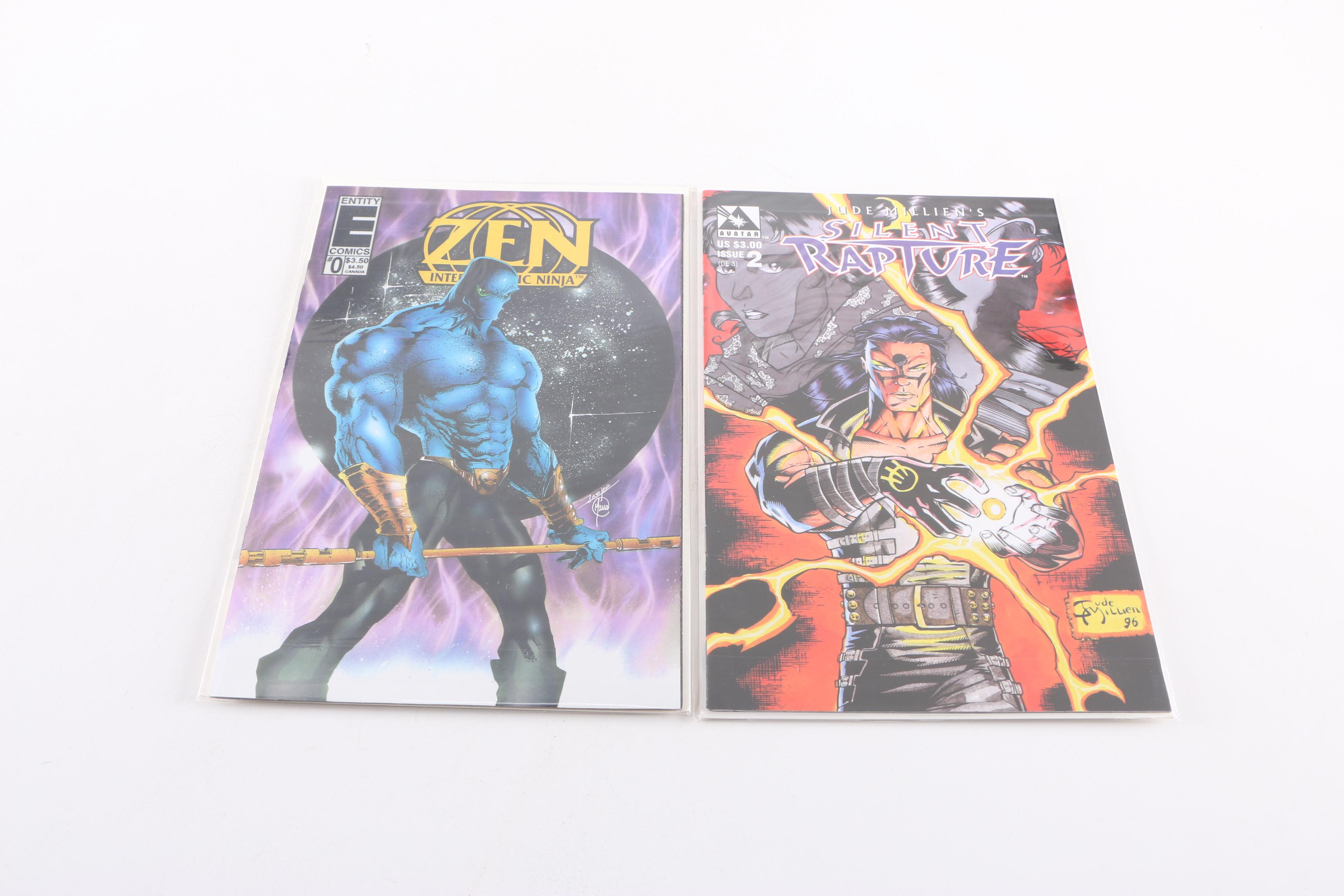 Modern Age Comics Including "Sachs and Violens" and "War Dancer"