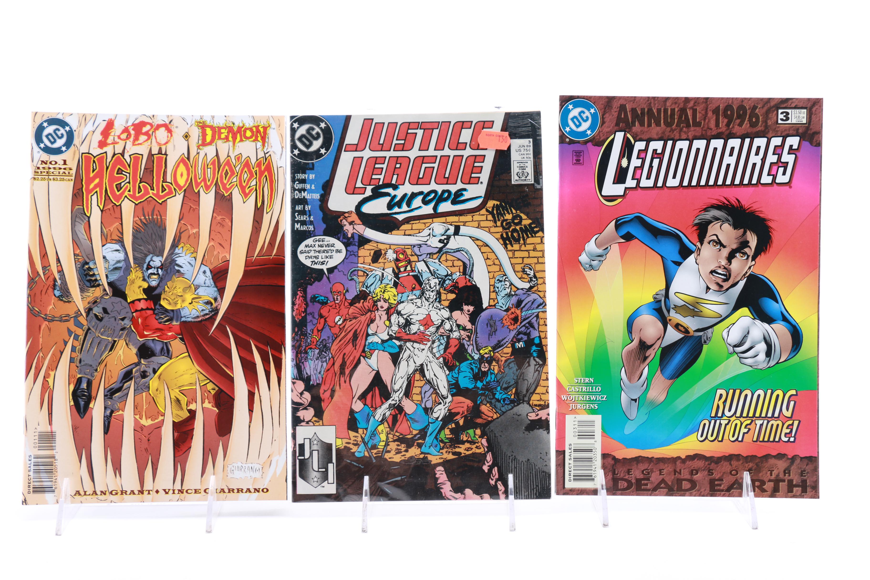 1990s DC Comics Featuring "Congorilla" and "Scare Tactics"