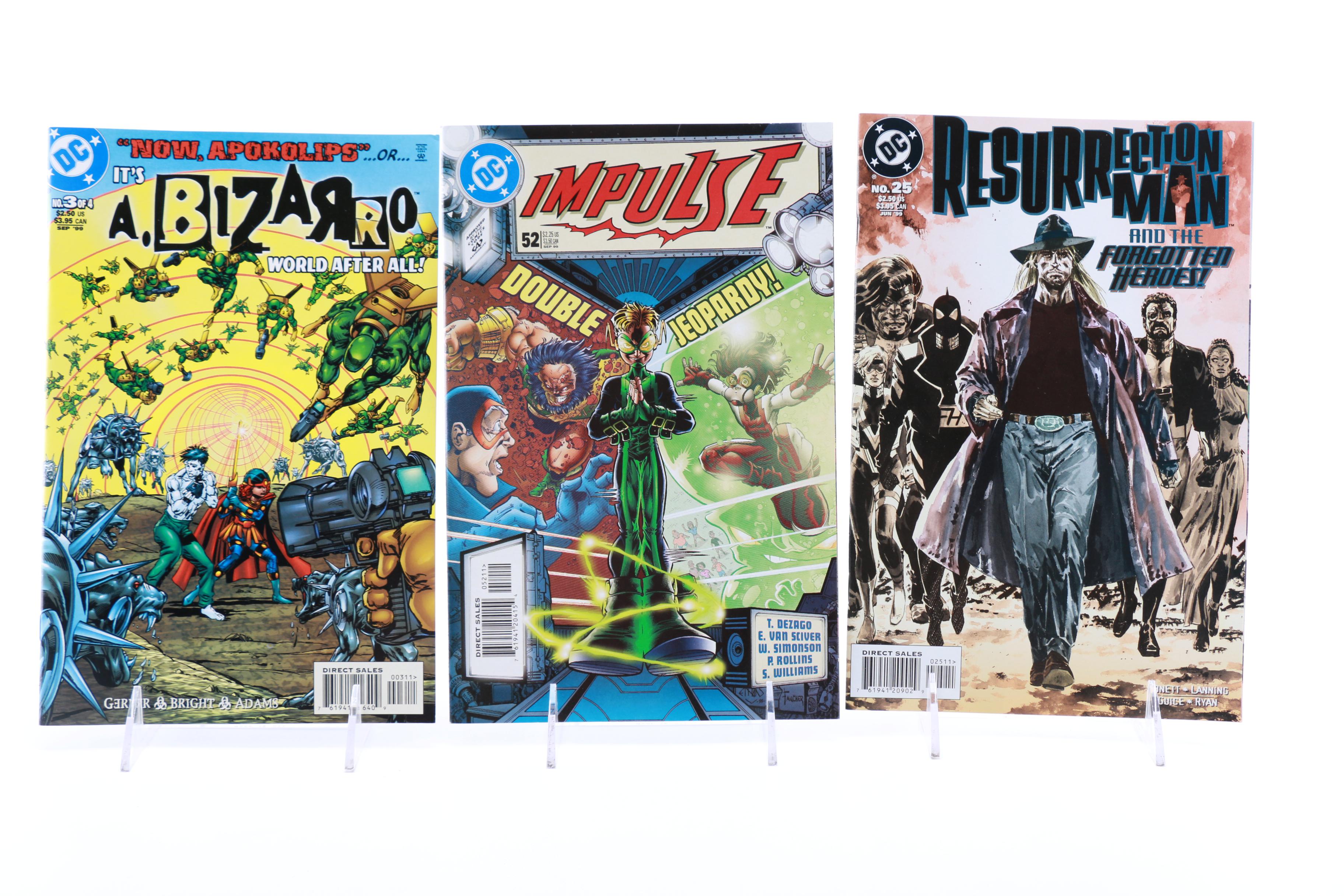 1990s DC Comics Featuring "Congorilla" and "Scare Tactics"