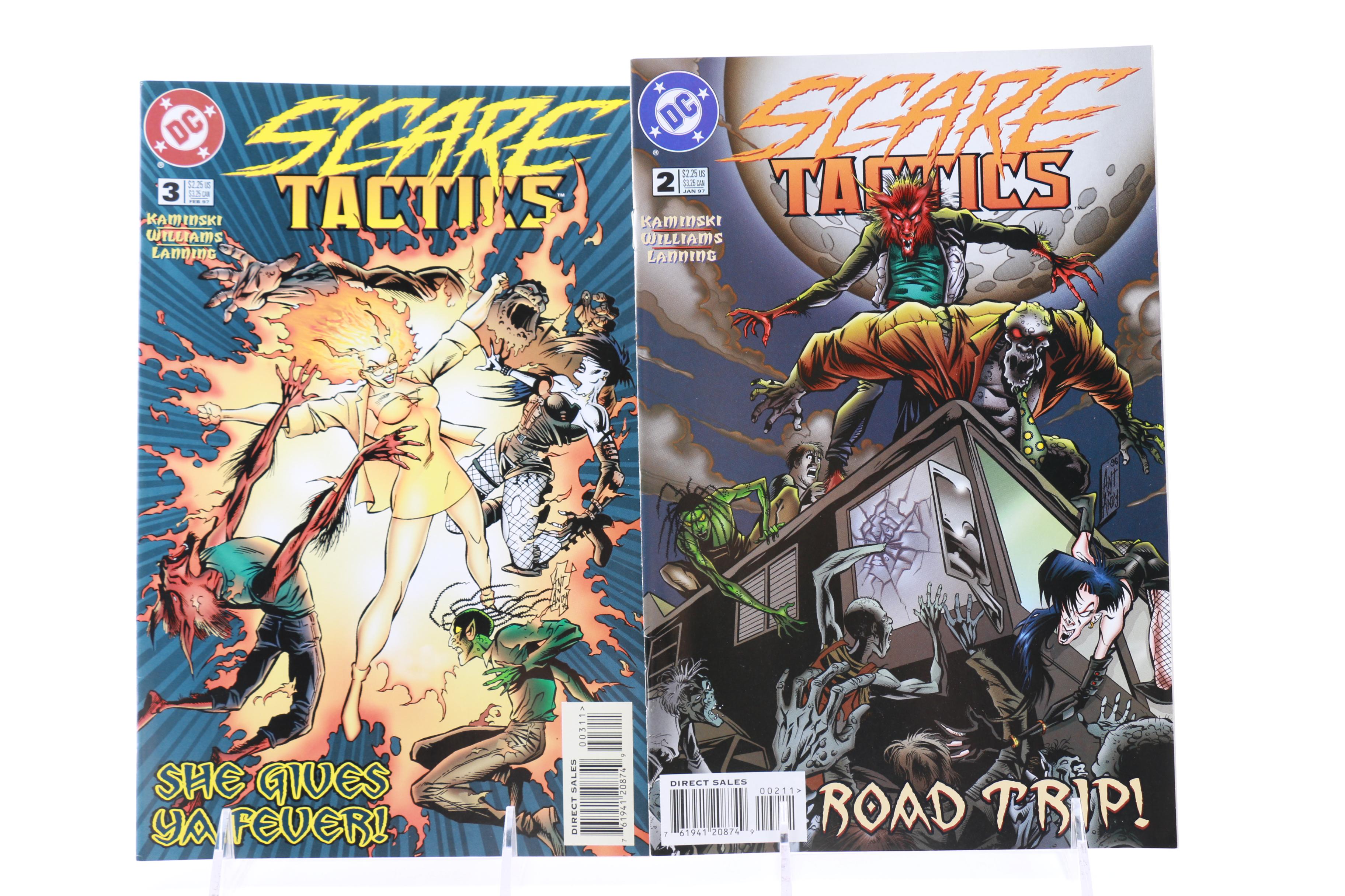 1990s DC Comics Featuring "Congorilla" and "Scare Tactics"