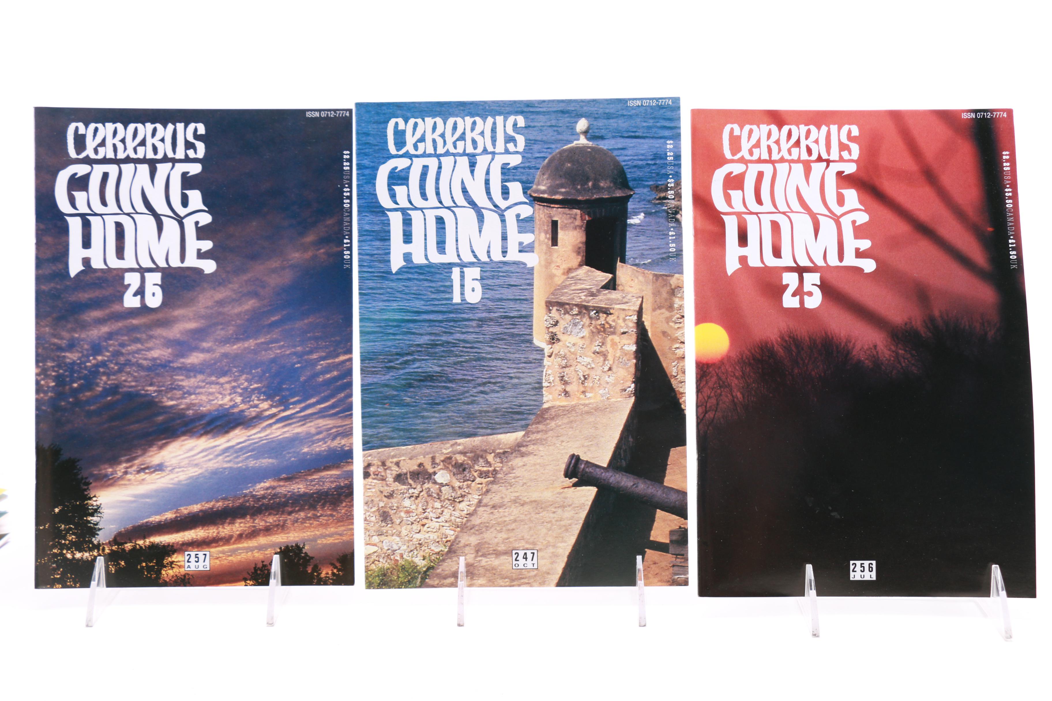 Modern Age Indie Comic Books Including "Cerebus" and "Uncle Slam & Fire Dog"