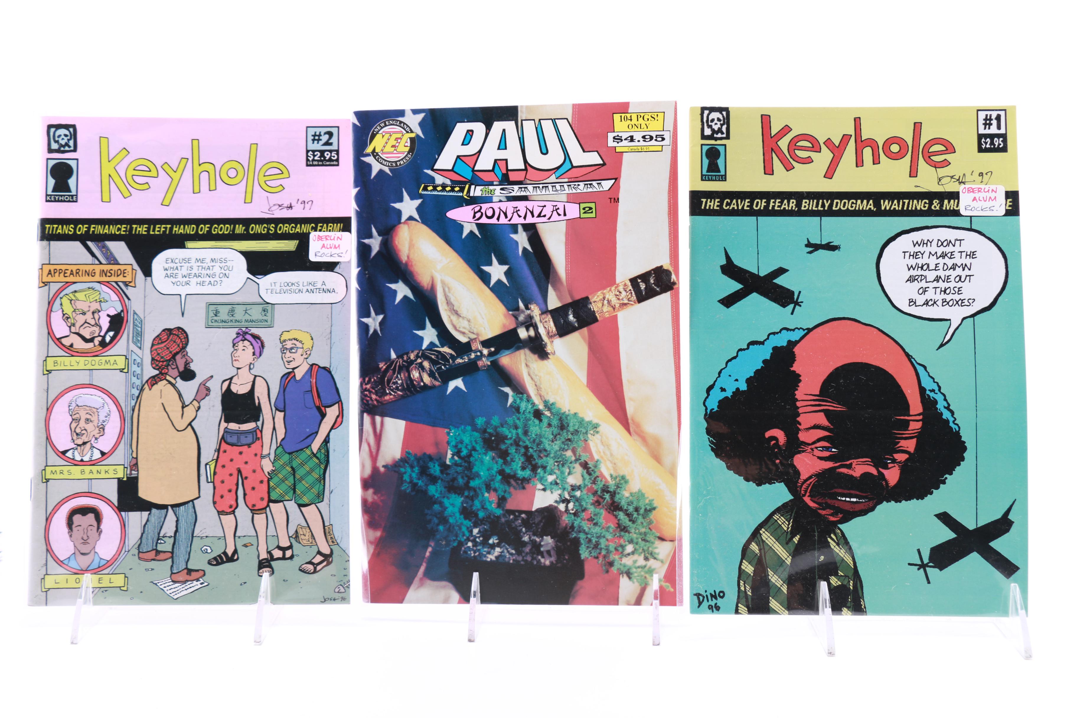 Modern Age Indie Comic Books Including "Cerebus" and "Uncle Slam & Fire Dog"