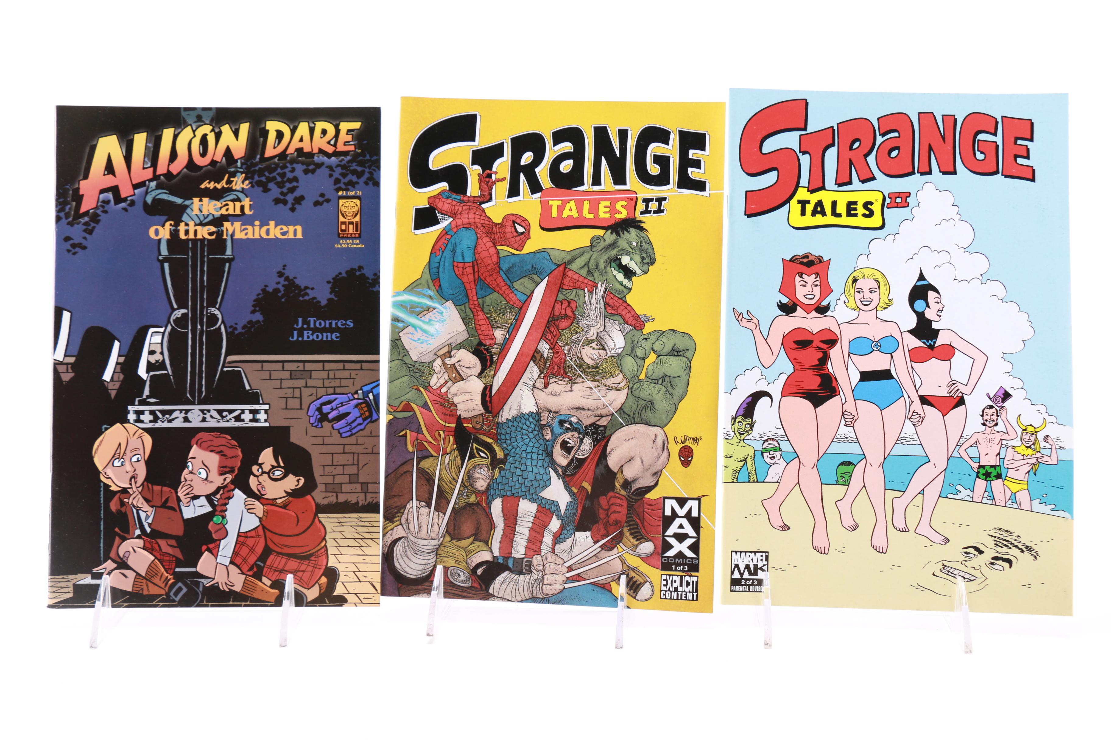 Modern Age Indie Comic Books Including "Cerebus" and "Uncle Slam & Fire Dog"