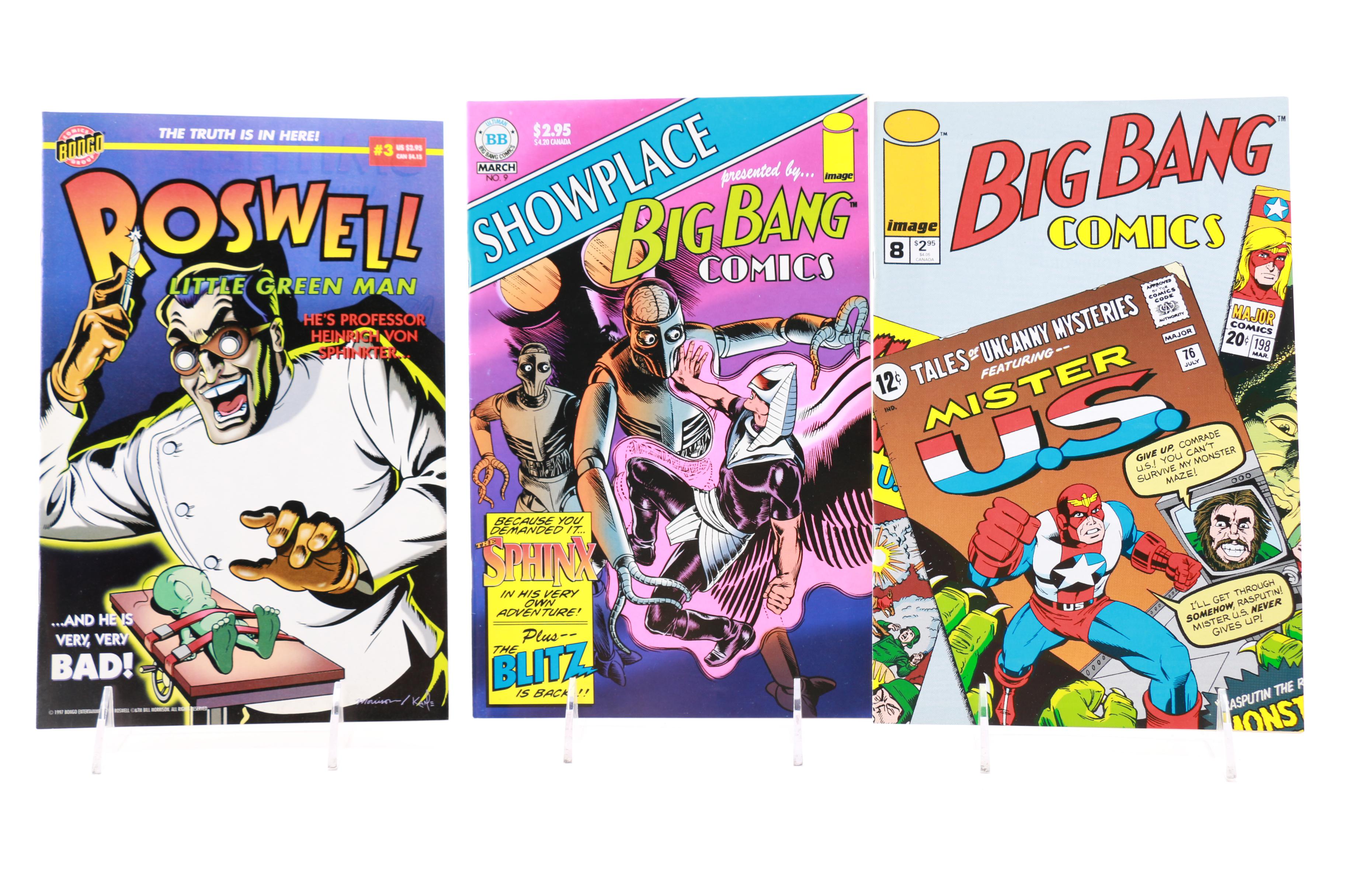 Modern Age Indie Comic Books Including "Cerebus" and "Uncle Slam & Fire Dog"