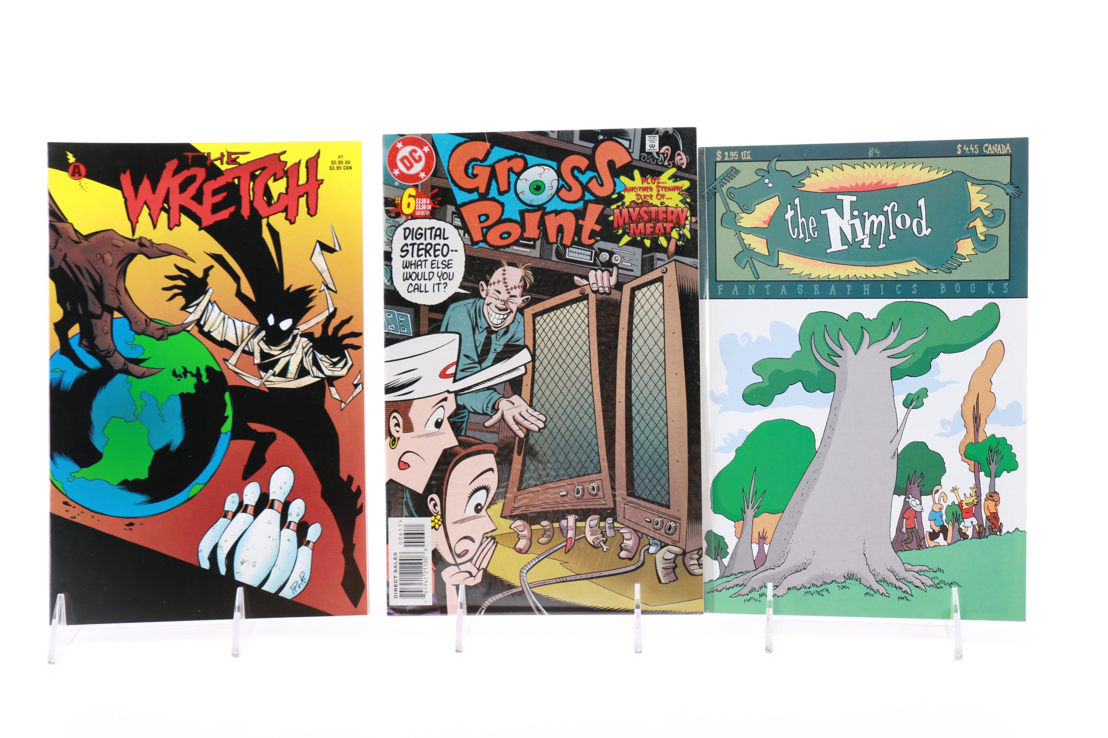 Modern Age Indie Comic Books Including "Cerebus" and "Uncle Slam & Fire Dog"