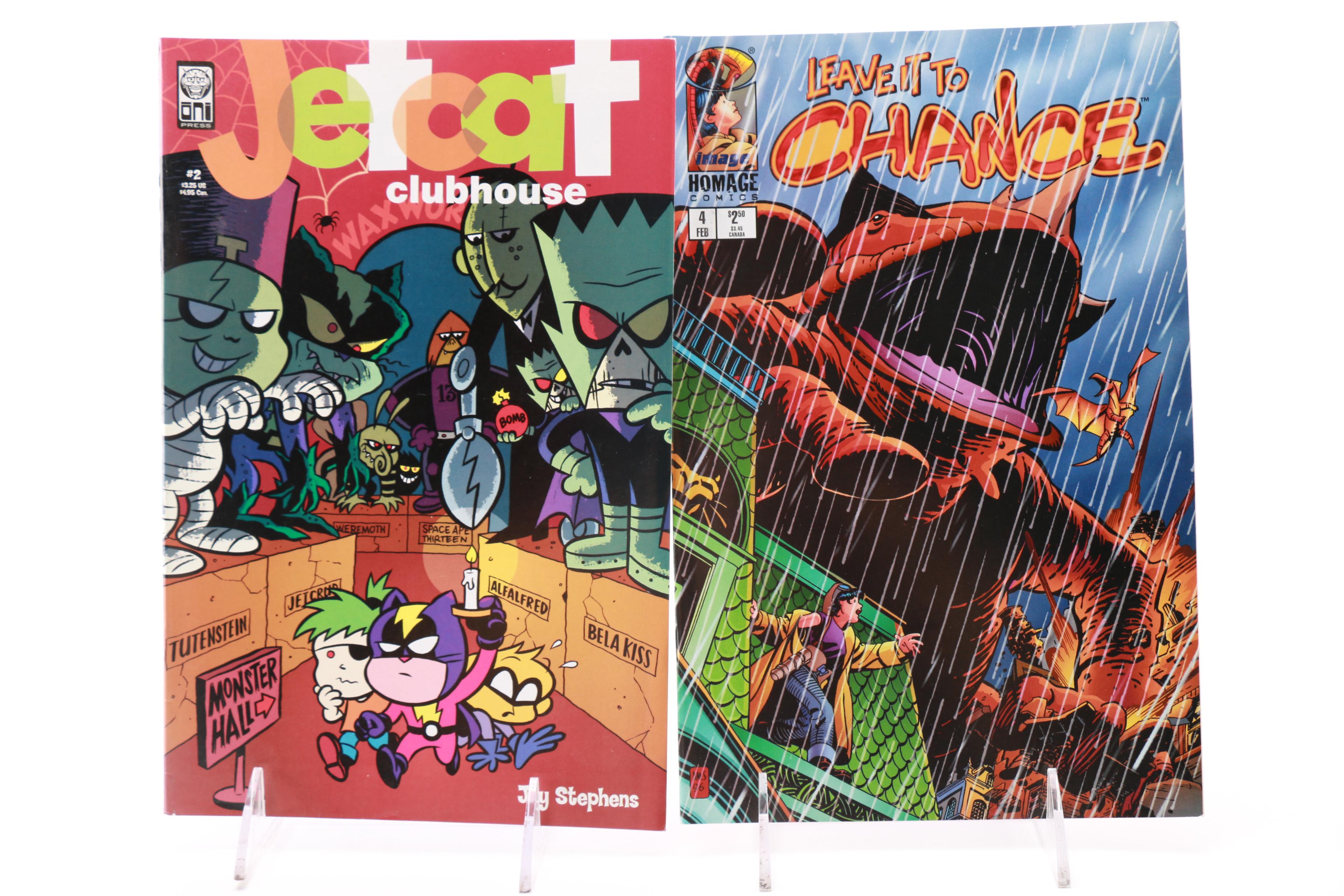 Modern Age Indie Comic Books Including "Cerebus" and "Uncle Slam & Fire Dog"