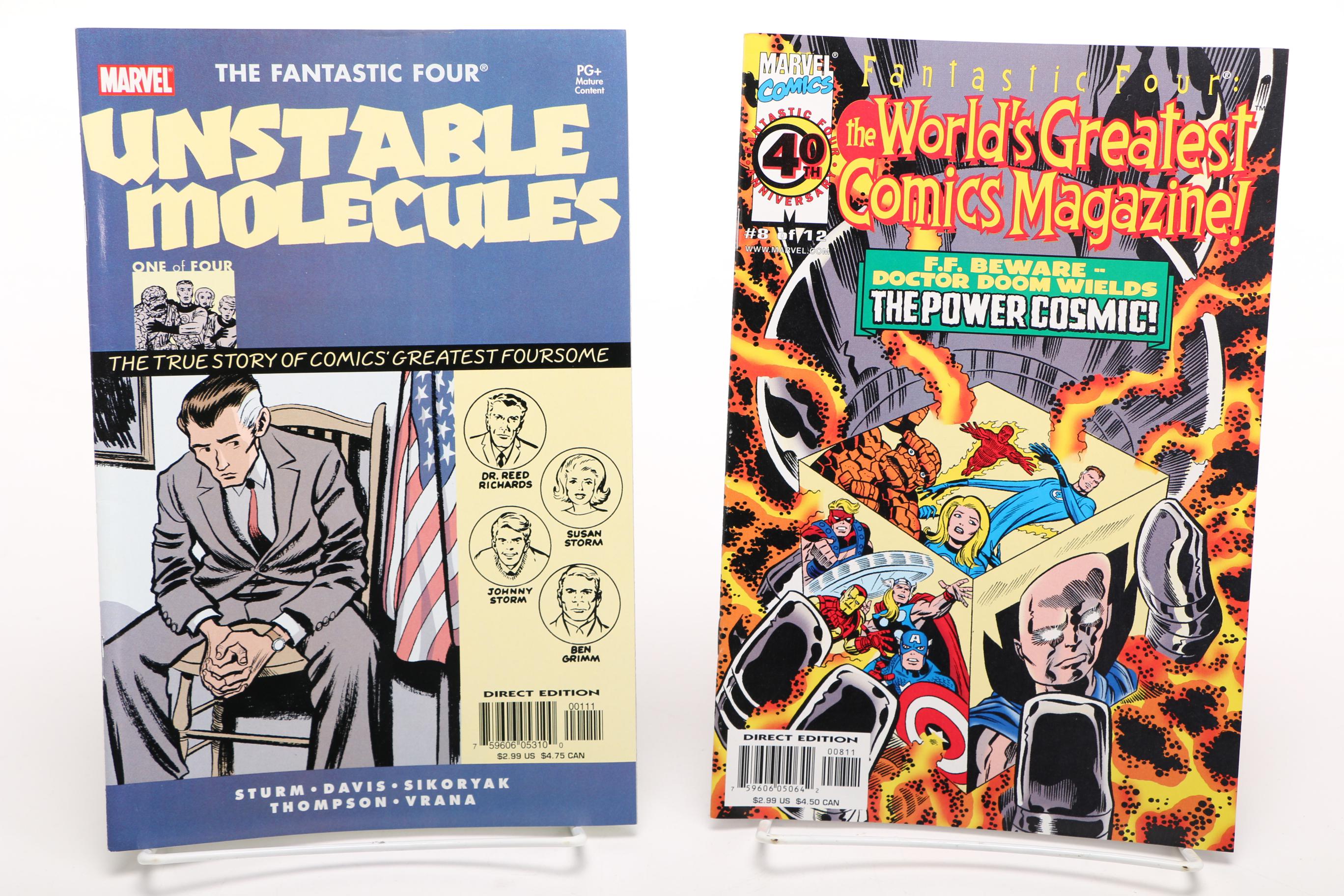 Modern Age Marvel Comics Featuring "Fantastic Four"