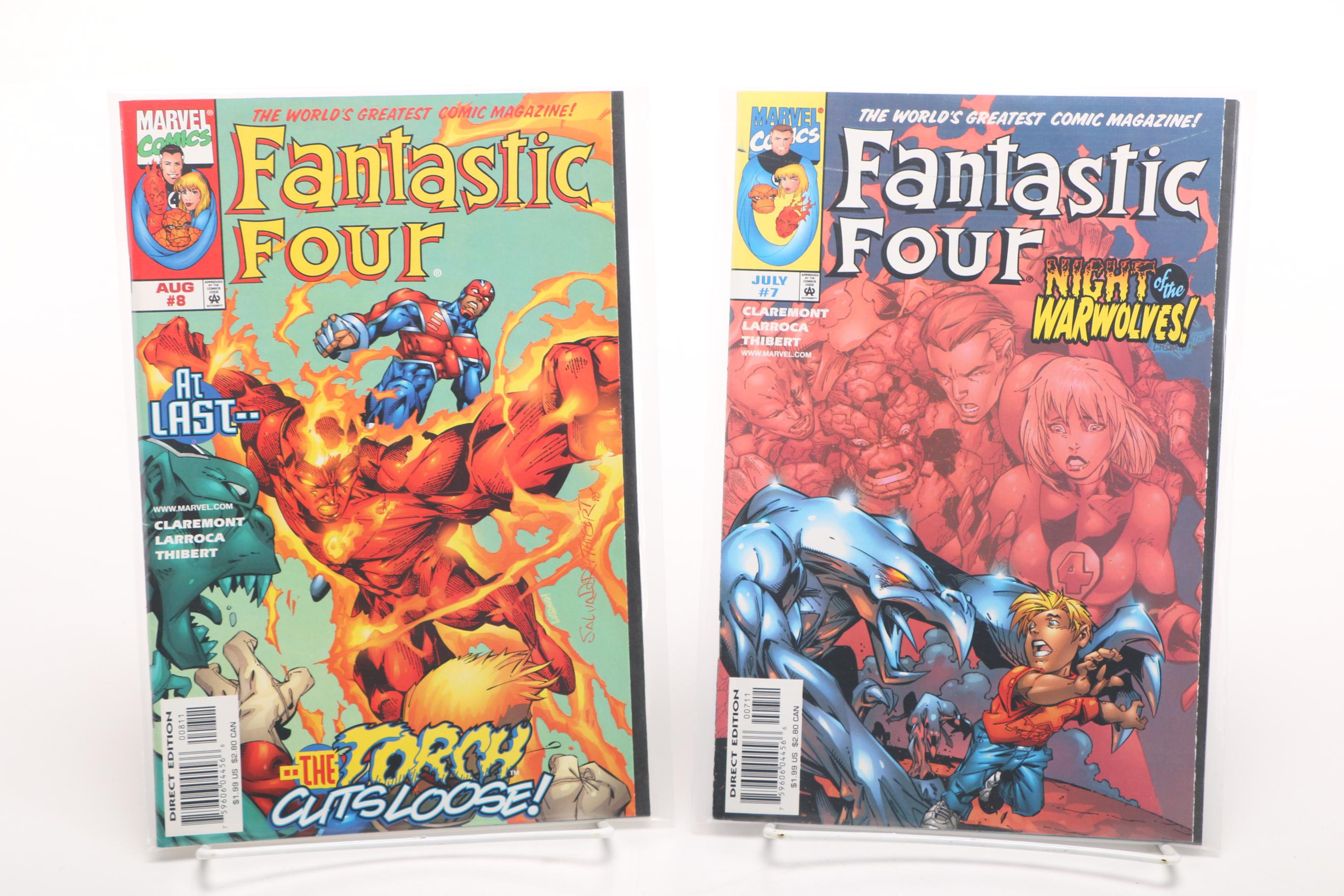 Modern Age Marvel Comics Featuring "Fantastic Four"