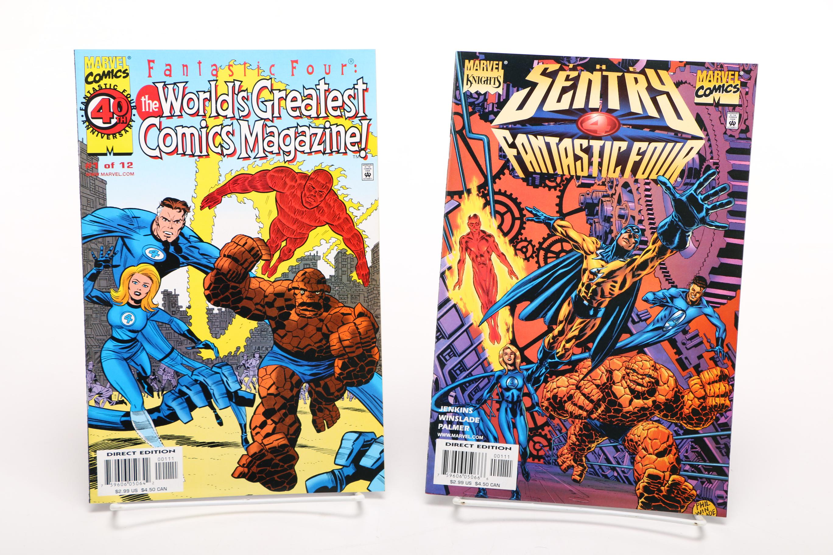 Modern Age Marvel Comics Featuring "Fantastic Four"