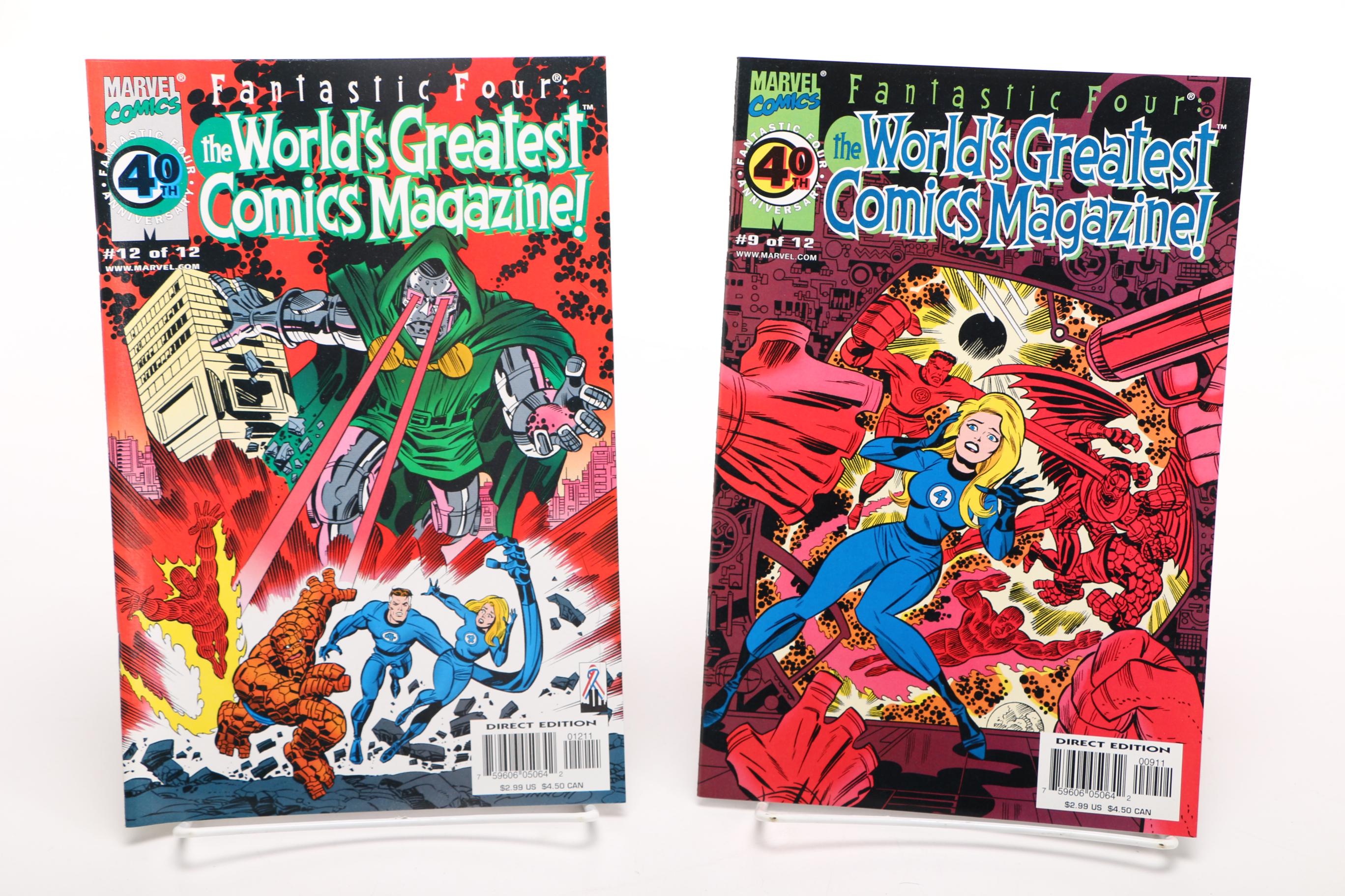 Modern Age Marvel Comics Featuring "Fantastic Four"